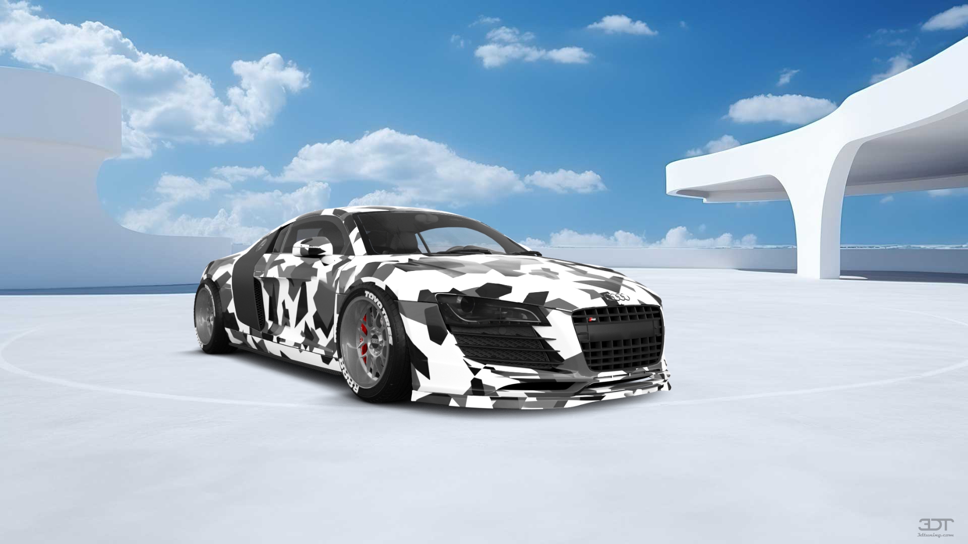 Audi R8 2 Door Coupe 2008 tuning