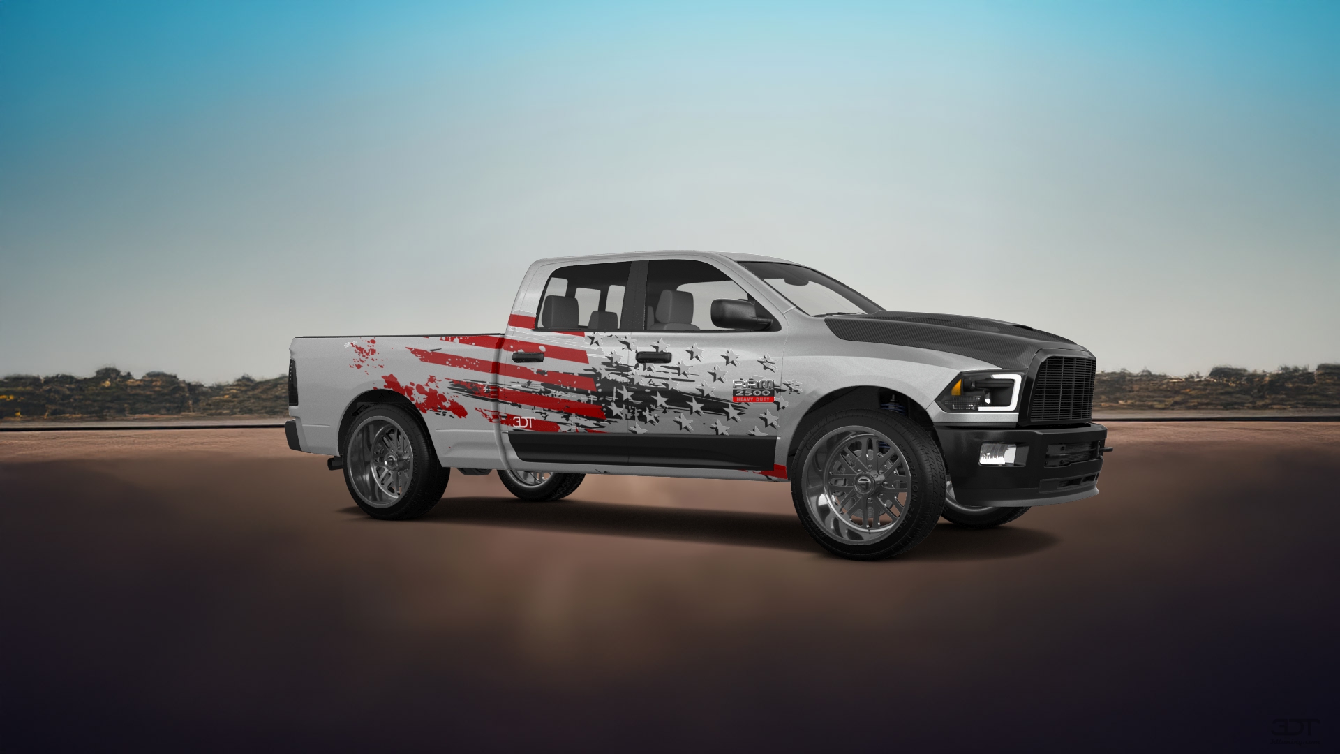 Dodge Ram 2500 4 Door Truck 2014