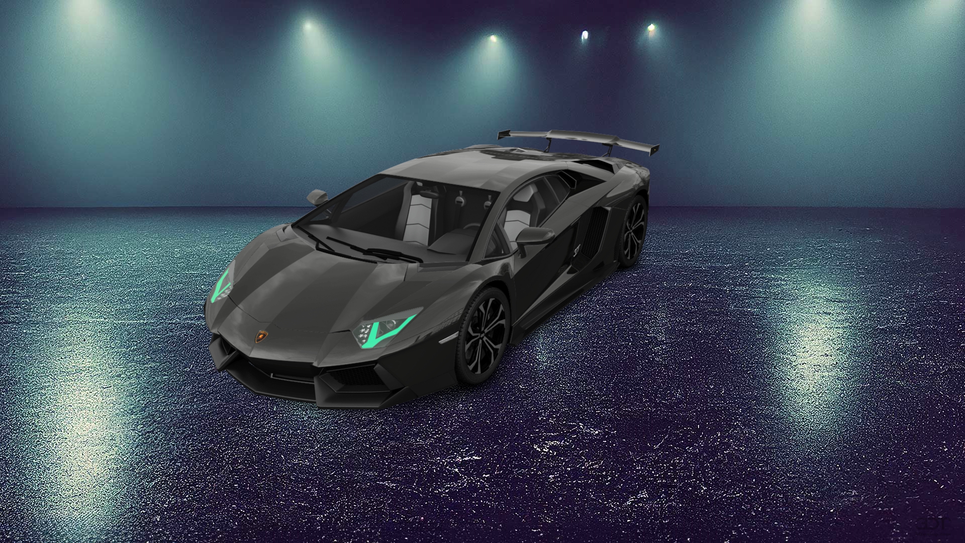 Lamborghini Aventador 2 Door Coupe 2012 tuning