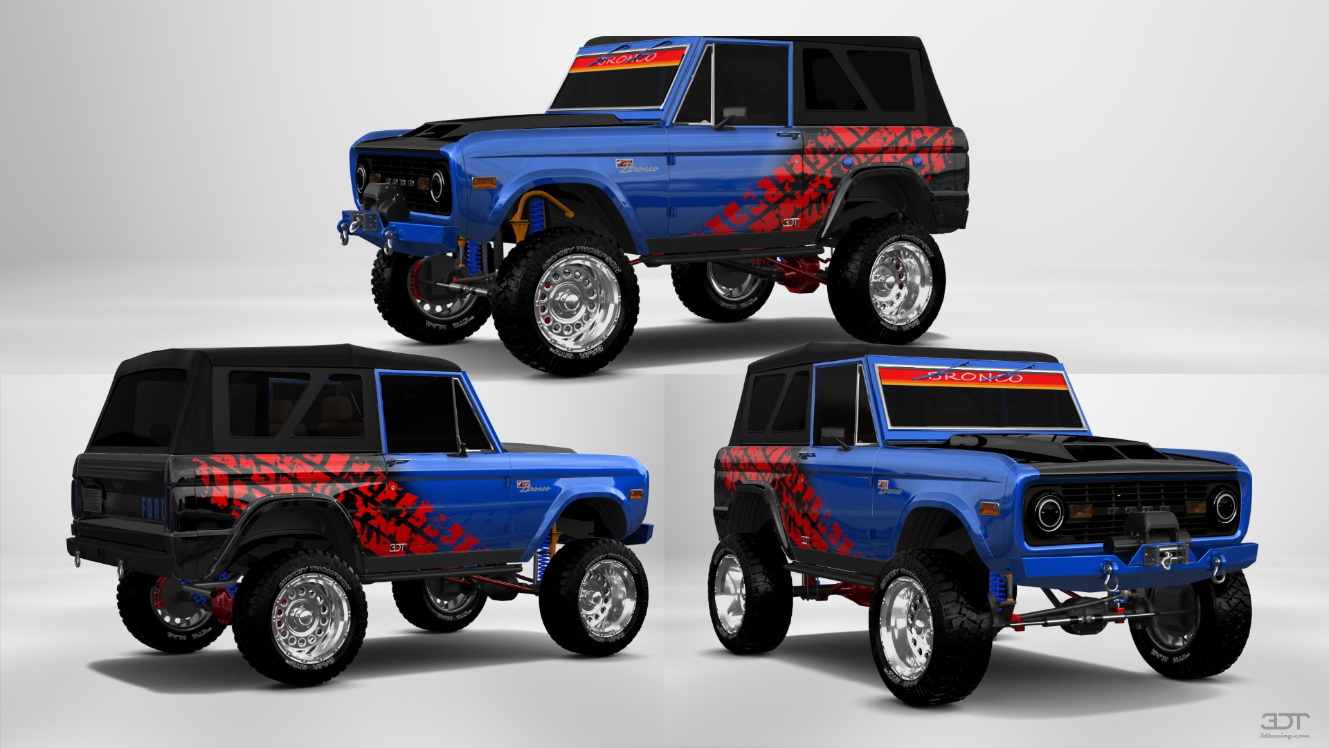 Ford Bronco 3 Door SUV 1965