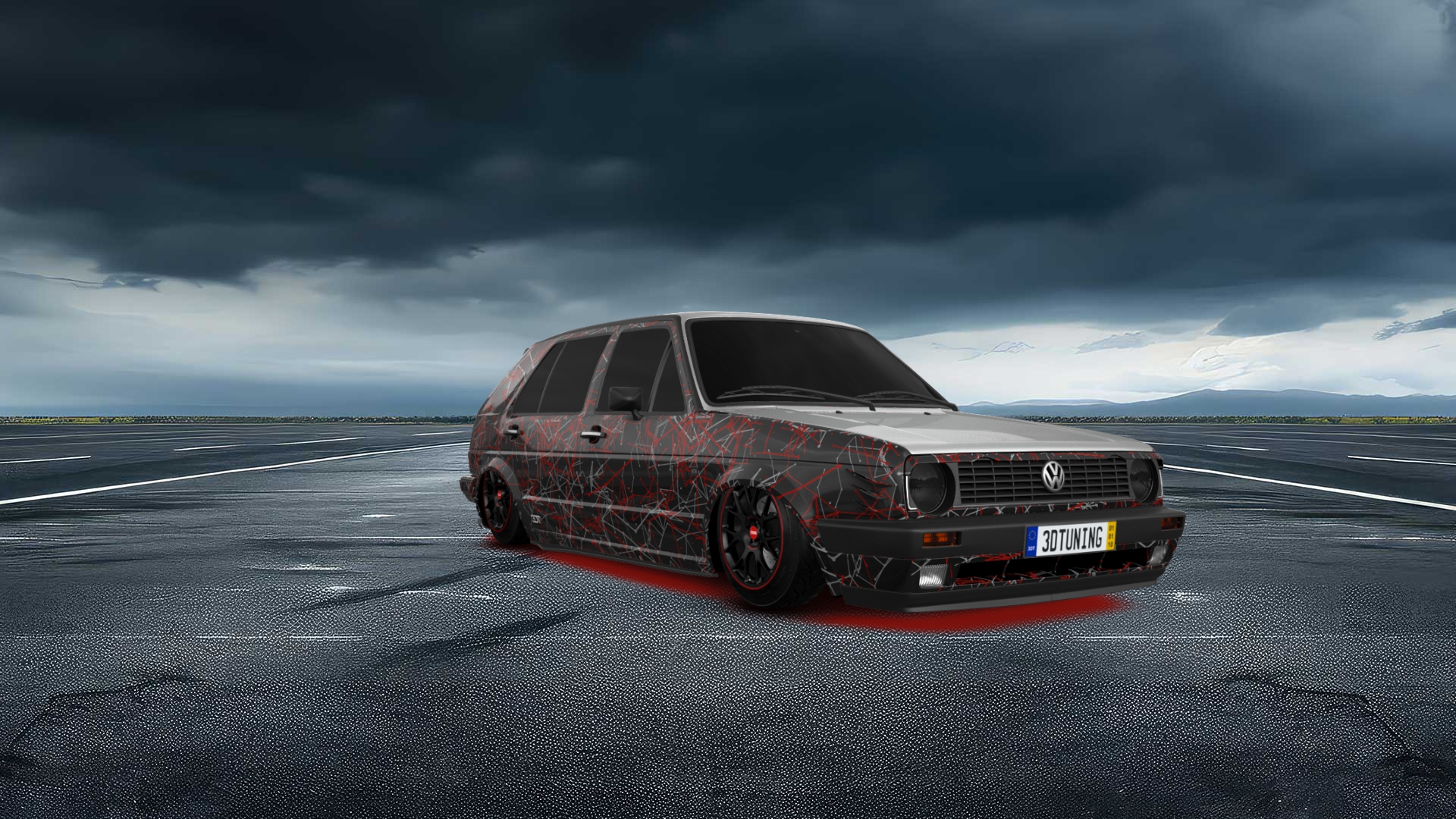 Volkswagen Golf Mk2 5 Door Hatchback 1983 tuning