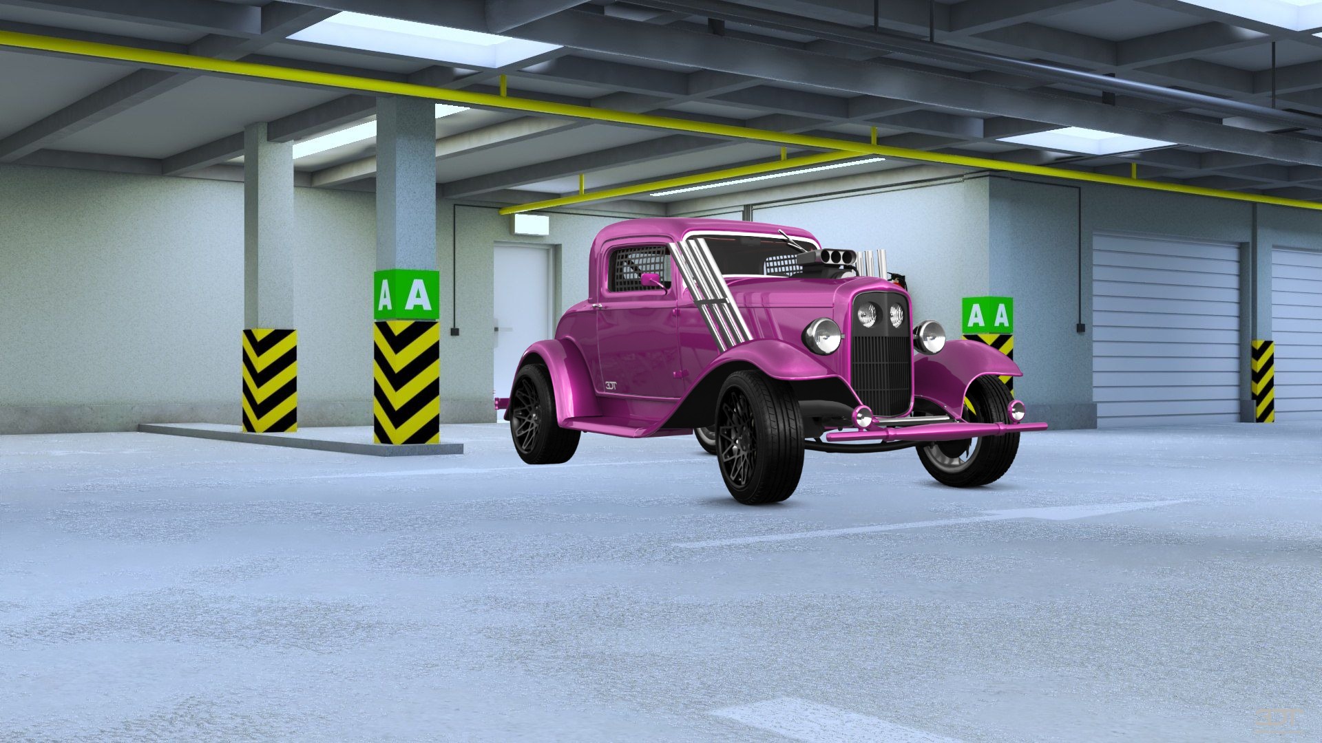 Ford Model B Deluxe 2 Door Coupe 1932 tuning