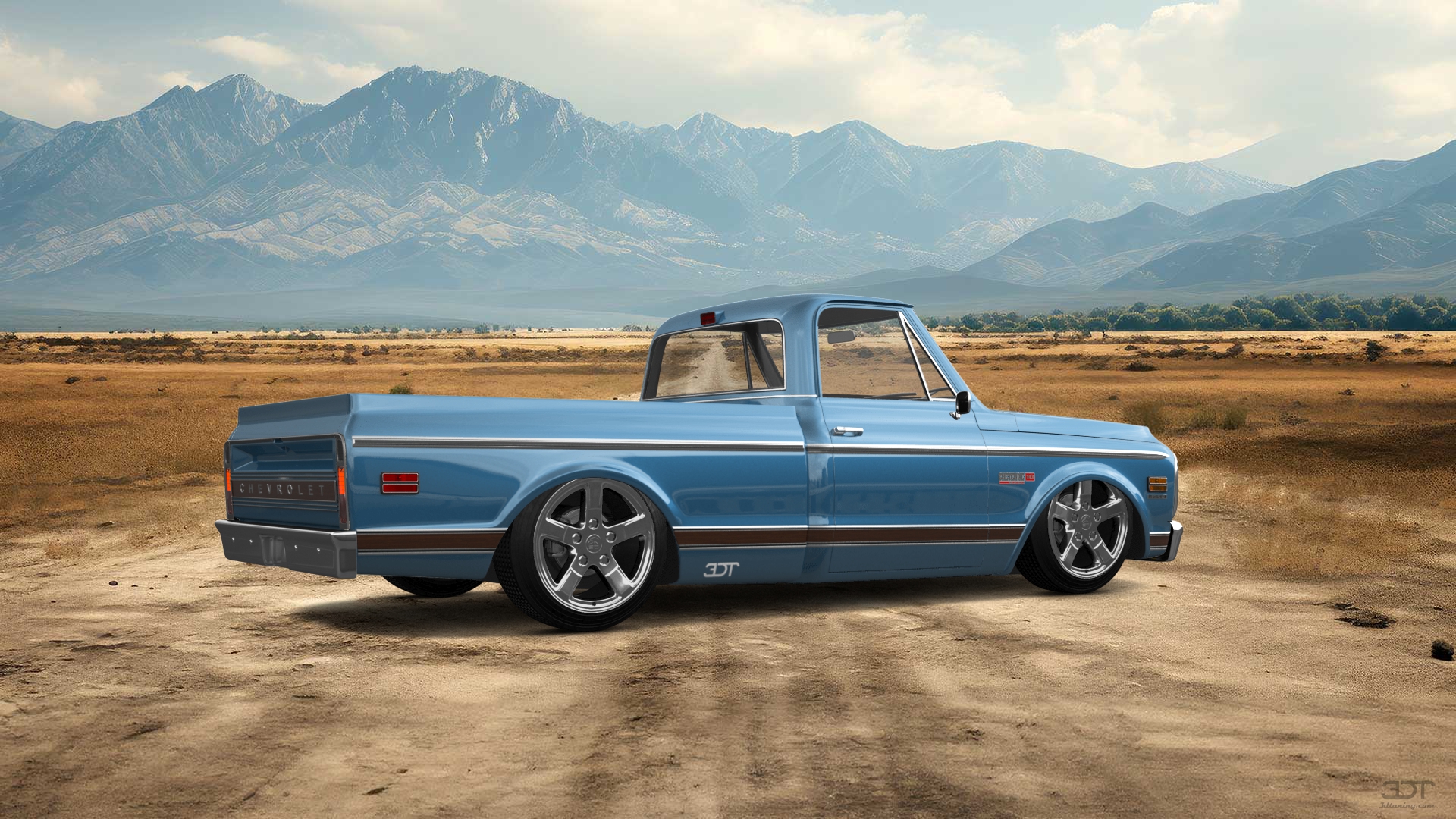 Chevrolet C-10 Cheyenne 2 Door pickup truck 1972 Images