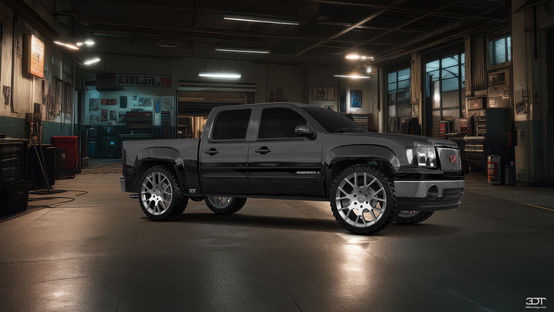 GMC Sierra 1500 Crew Cab 5.8 ft box 4 Door pickup truck 2007 Images