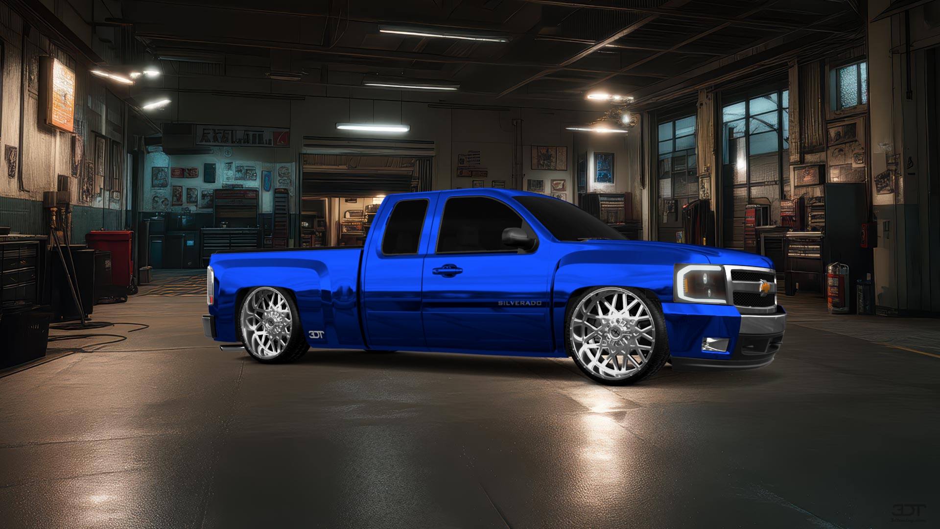 Chevrolet Silverado 1500 6.6 ft box Pickup Truck 2008 tuning