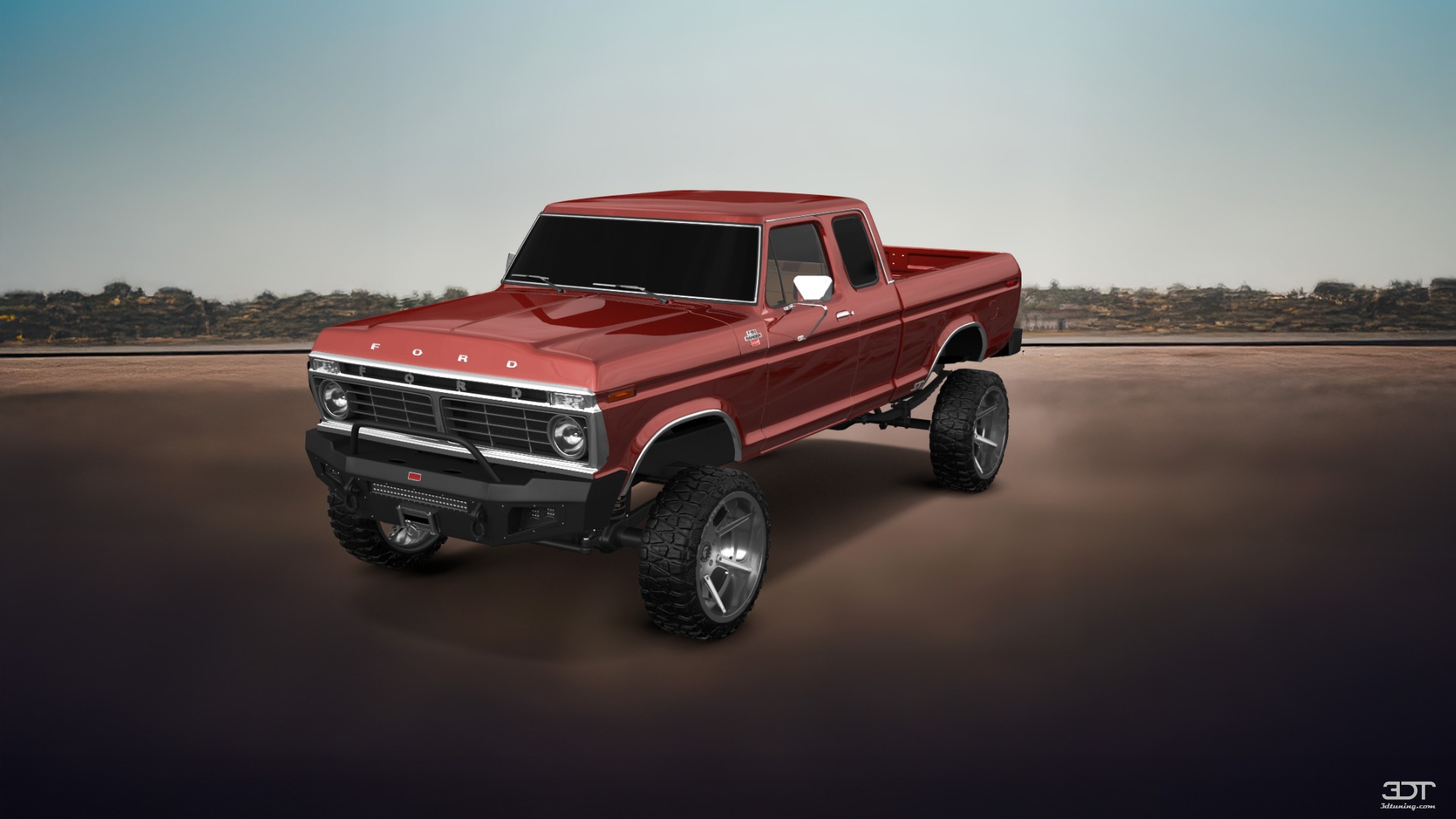 Tuning Ford F-150 SuperCab 2 Door pickup truck 1978