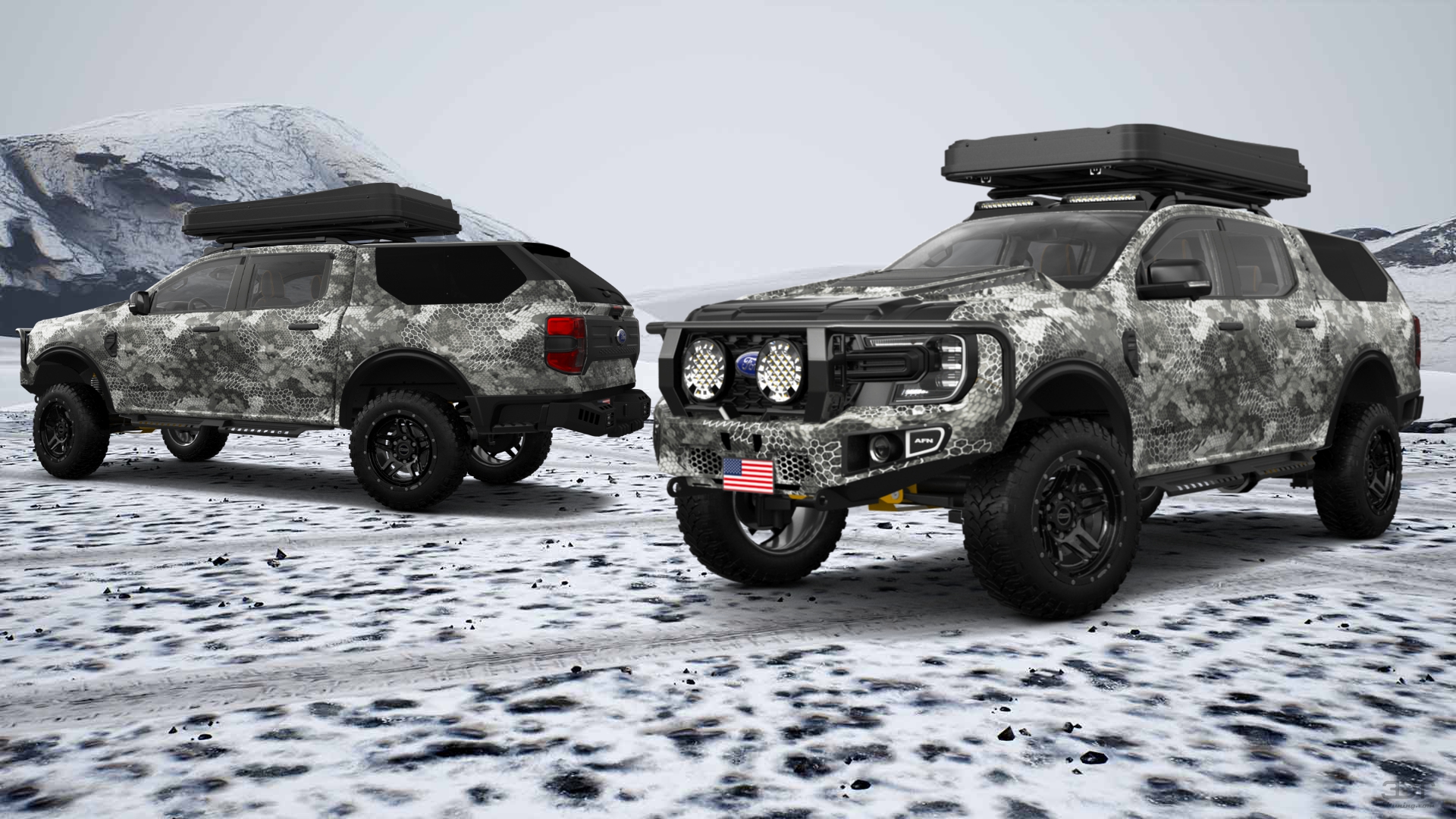 Ford Ranger 4 Door pickup truck 2022