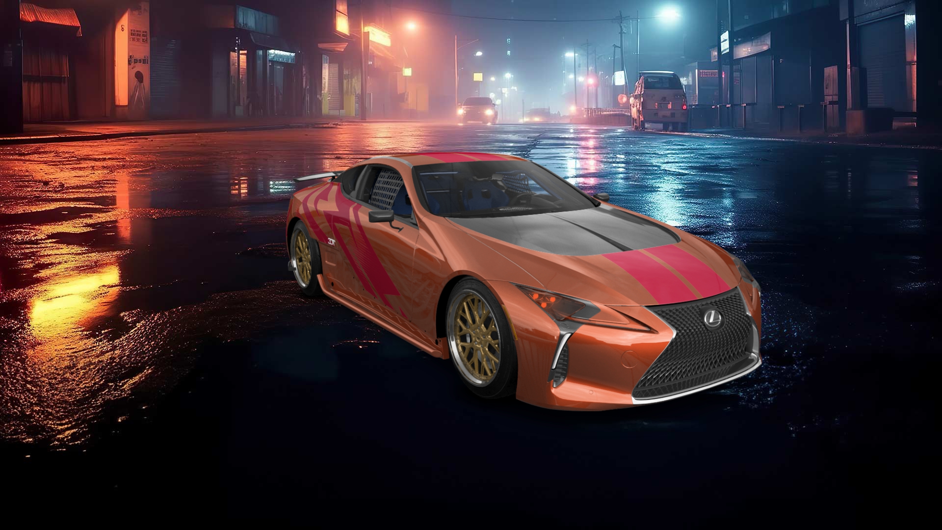 Lexus LC500 2 door fastback coupe 2017