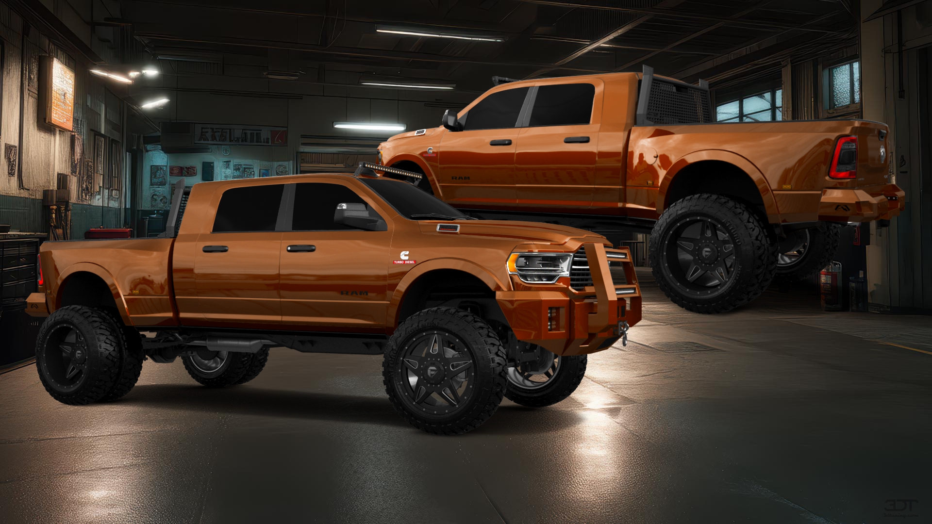 Dodge Ram 3500 4 Door pickup truck 2020 tuning