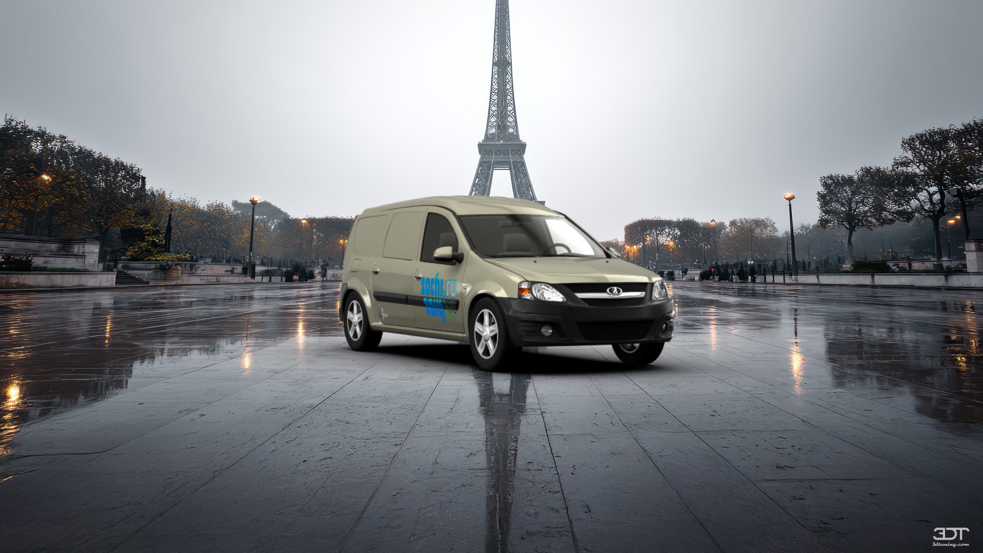 Lada Largus Furgon Van 2012 tuning