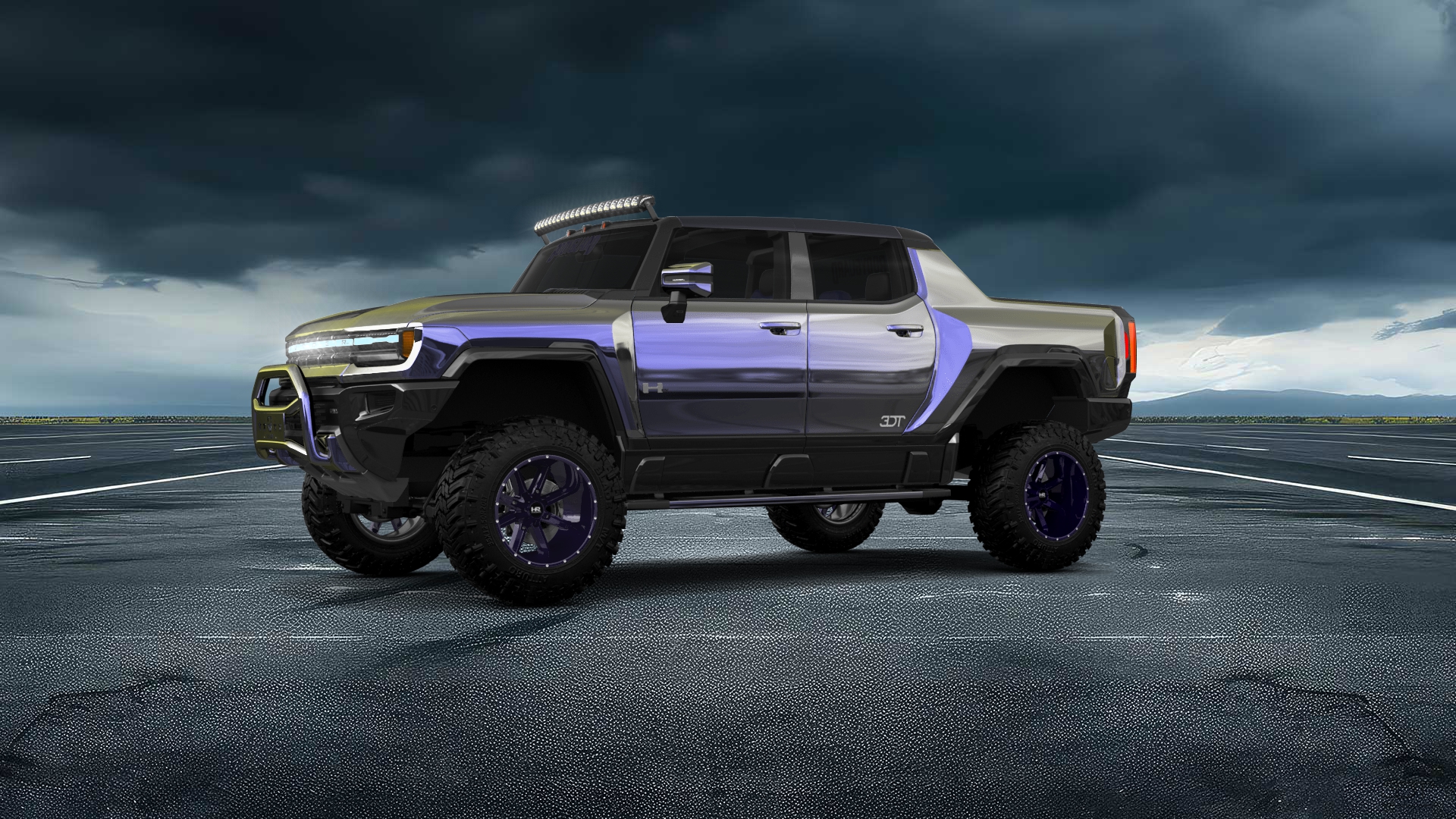 GMC Hummer EV 4 Door pickup truck 2021 tuning