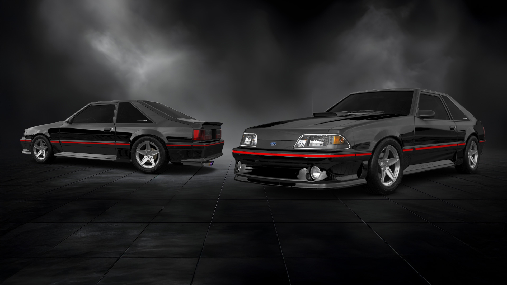 Ford Mustang 3 Door Hatchback 1988