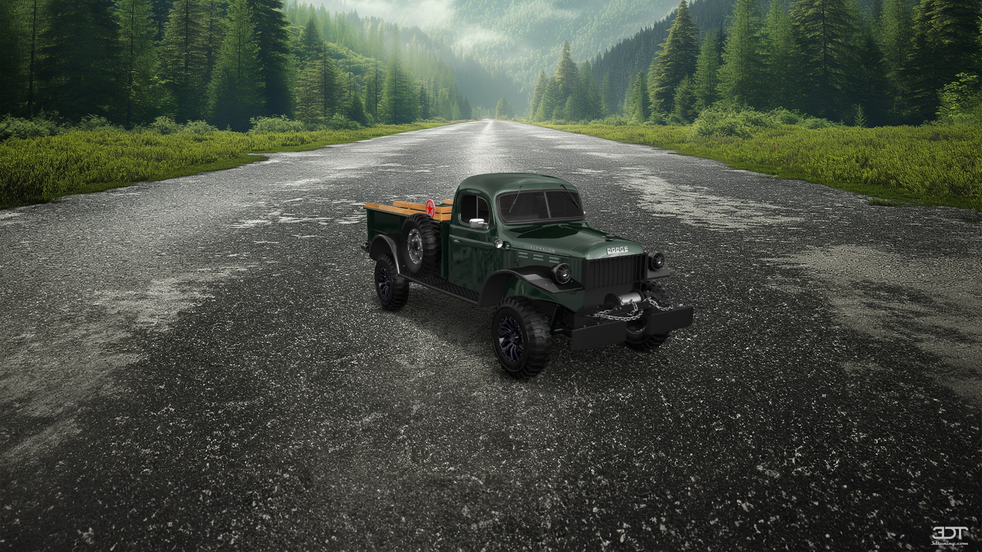 Dodge Power Wagon 2 Door pickup truck 1947