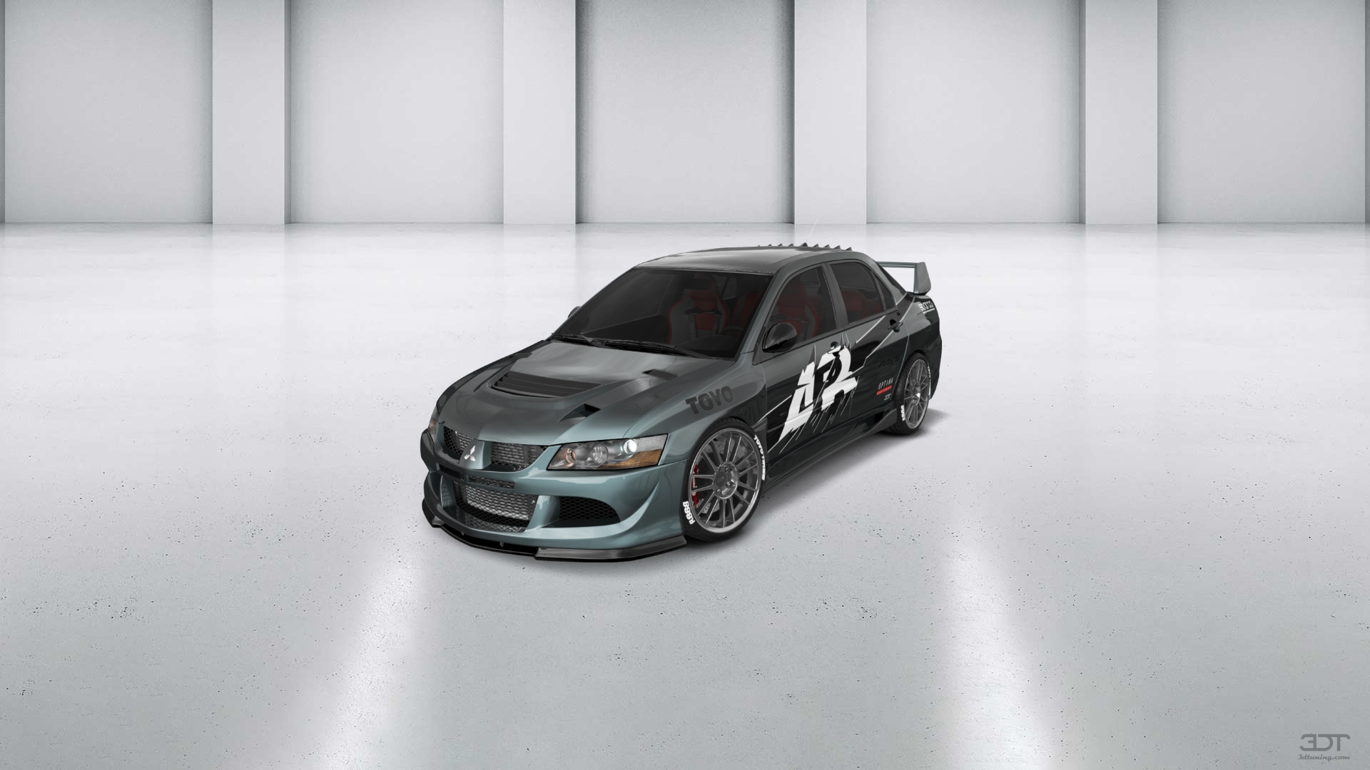 Mitsubishi Lancer Evo IX 4 Door Saloon 2005 tuning