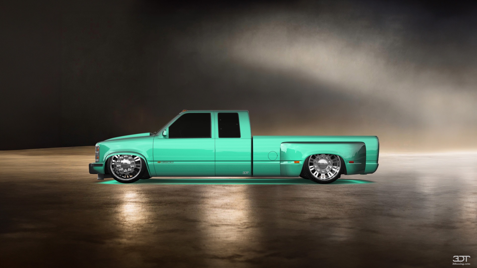 Chevrolet K3500 Extended Cab Pickup Truck 1988