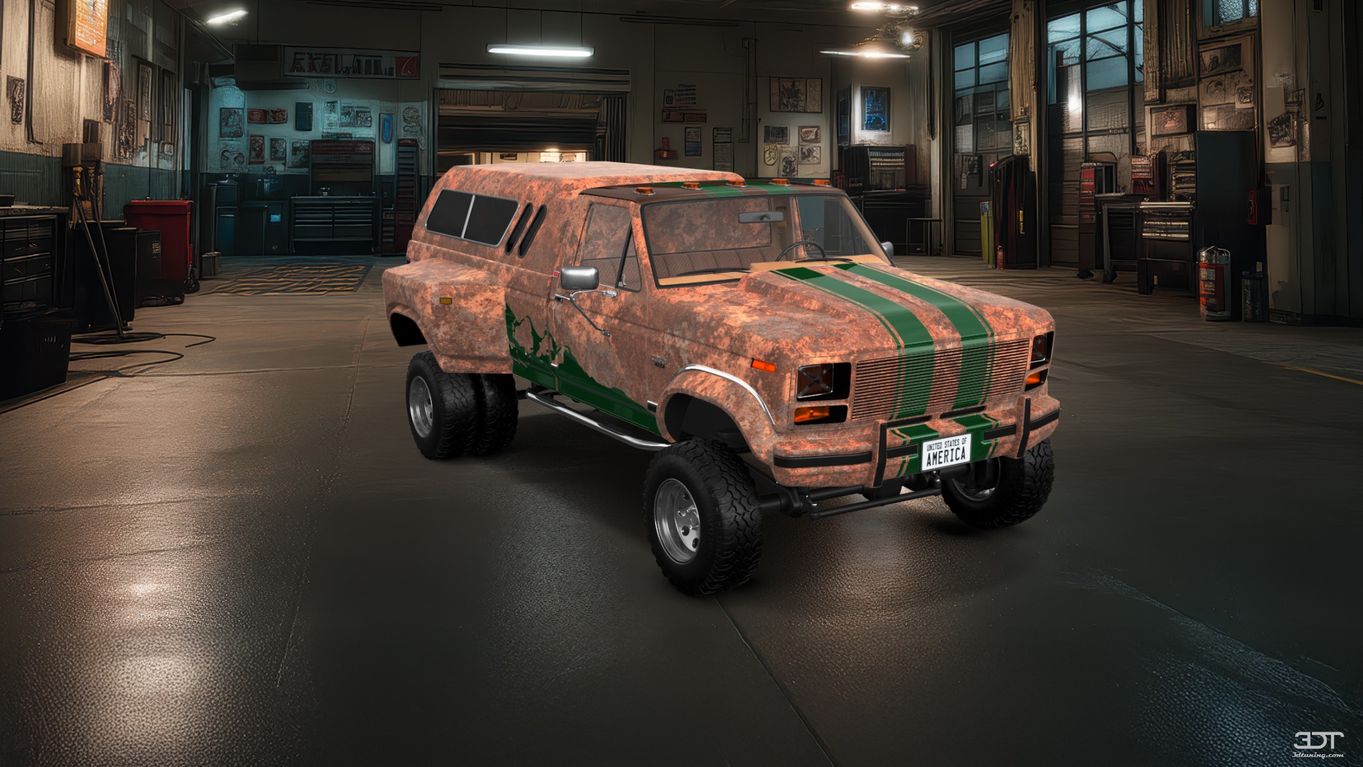Ford F-350 Dually Regular Cab 2 Door pickup truck 1980 tuning