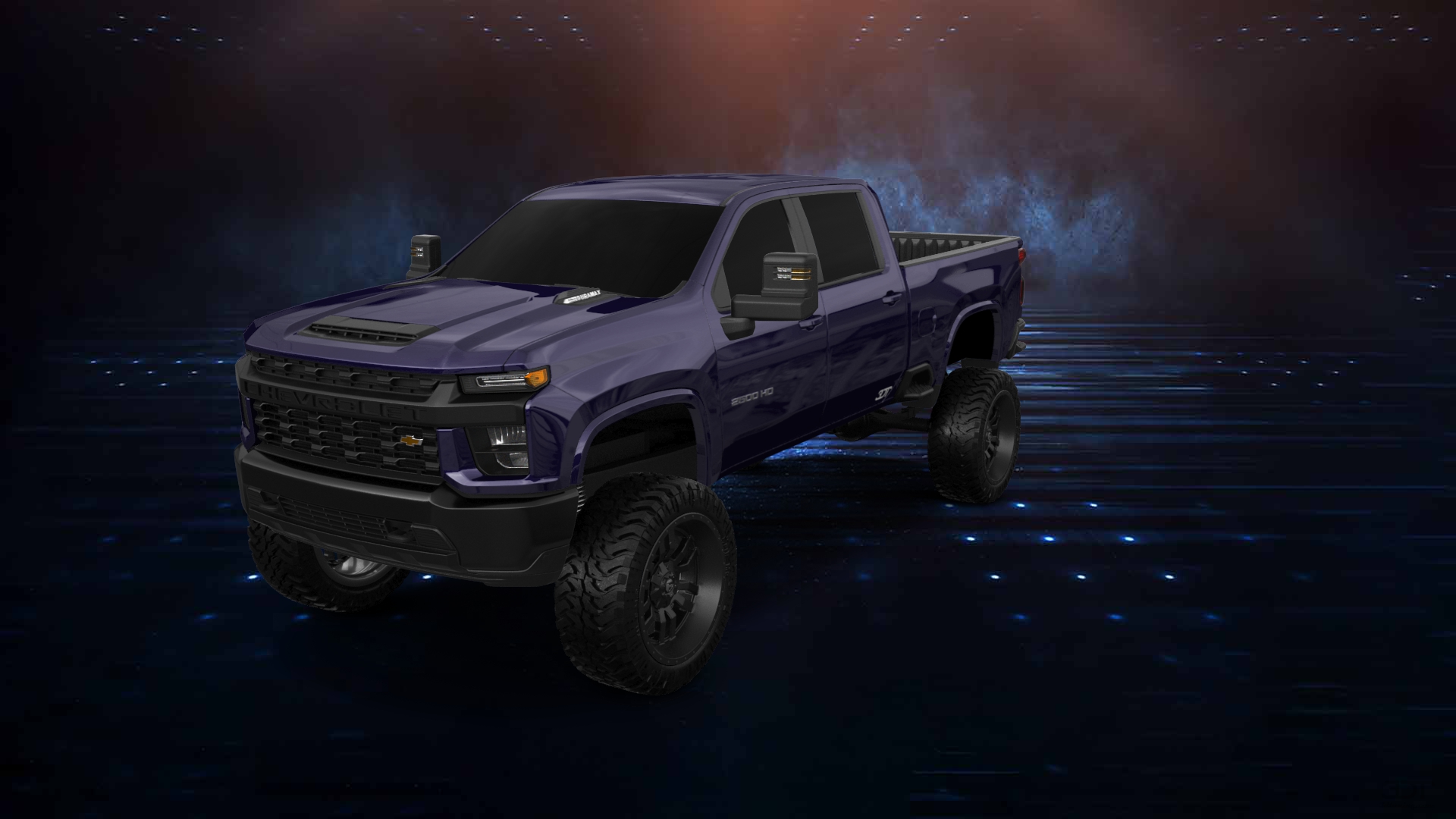 Chevrolet Silverado 2500 HD challenge 4 Door pickup truck 4020
