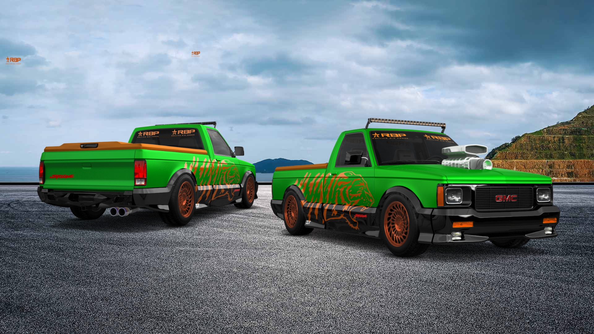 GMC Syclone 2 Door pickup truck 1991