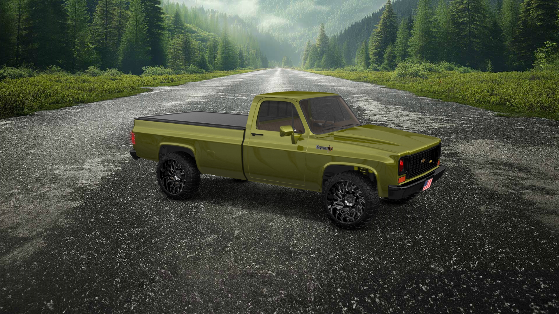 Chevrolet Silverado C-10 2 Door pickup truck 1973