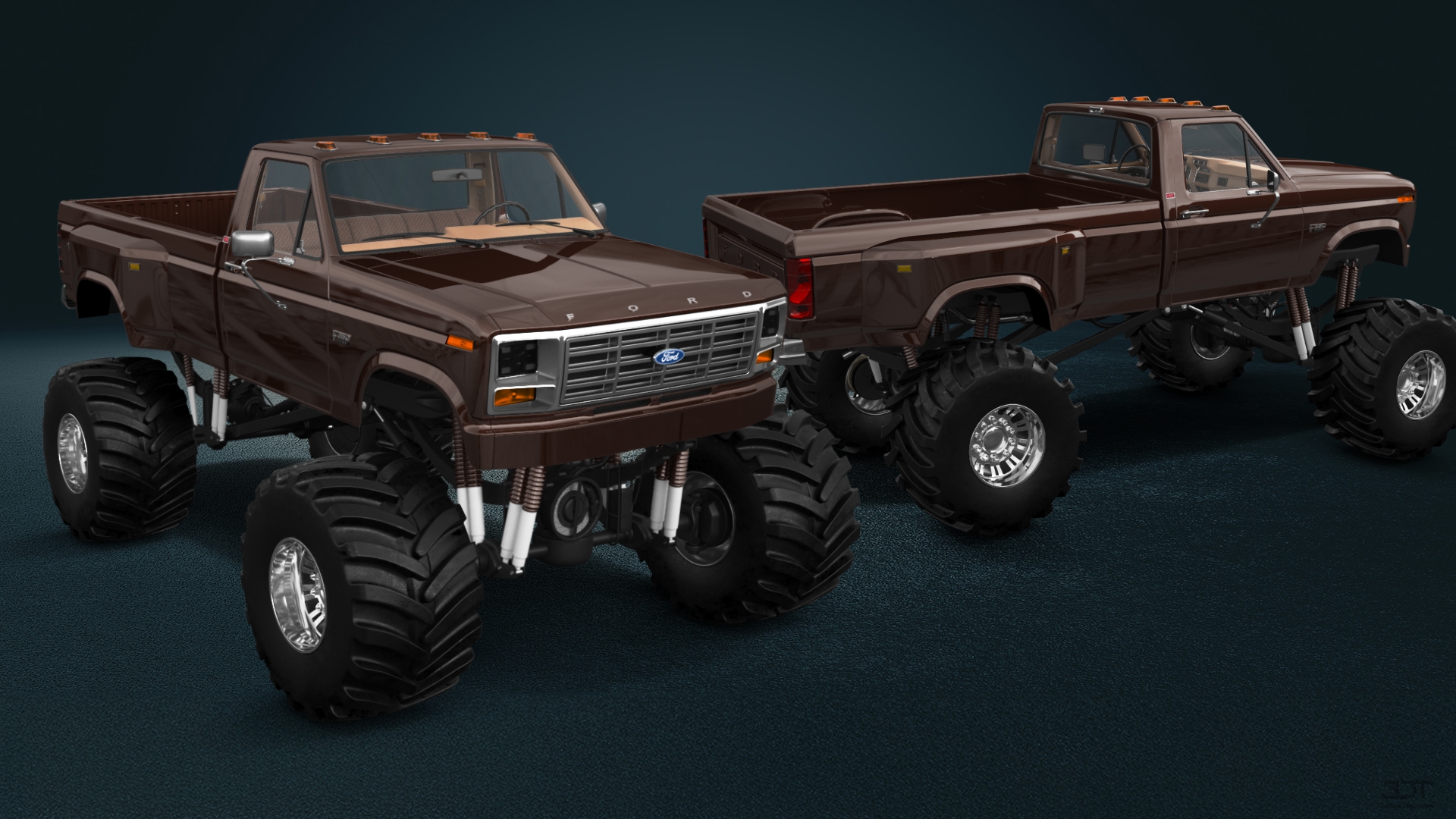 Ford F-350 Dually Regular Cab 2 Door pickup truck 1980