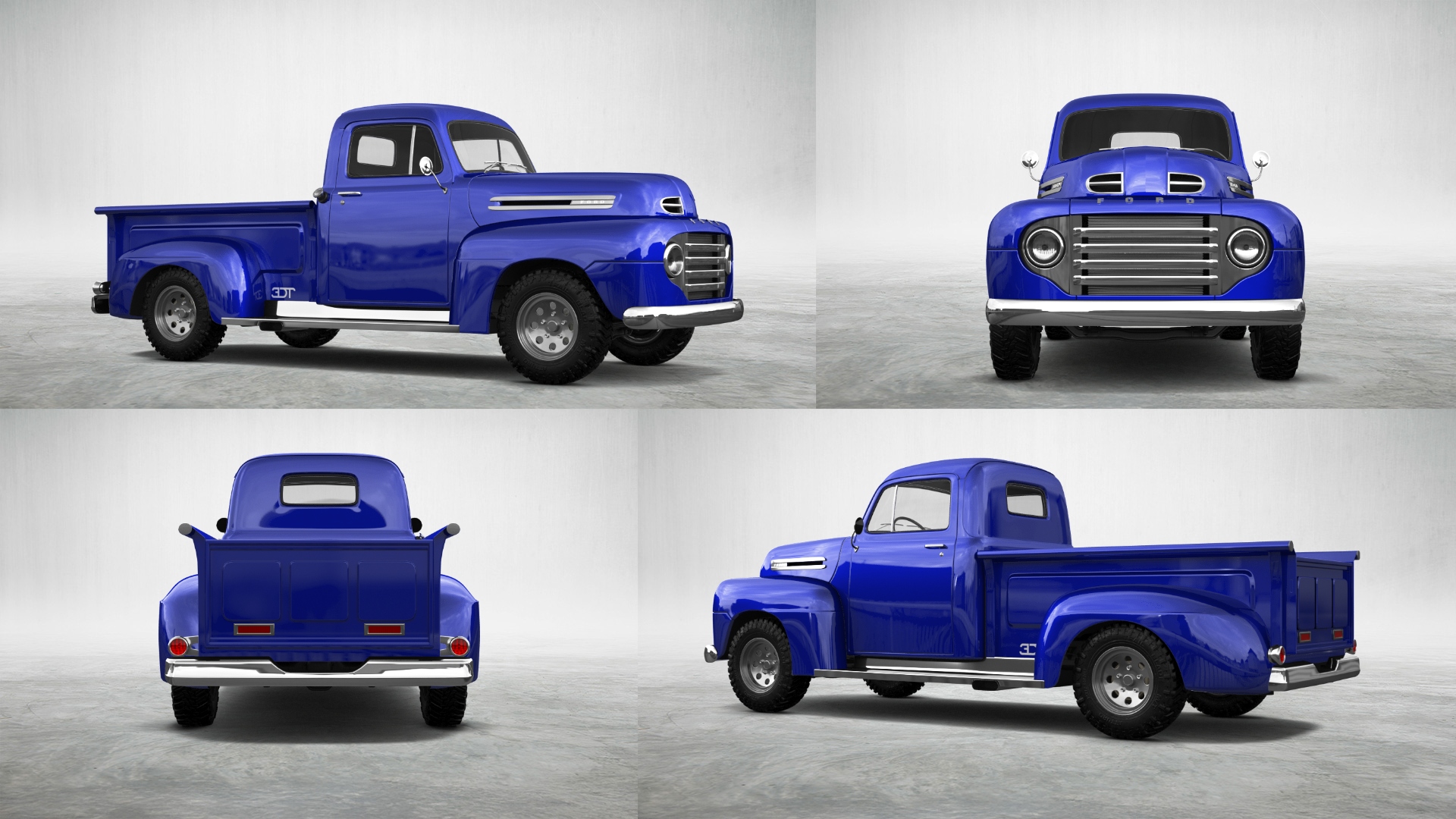 Ford F1 2 Door pickup truck 1949