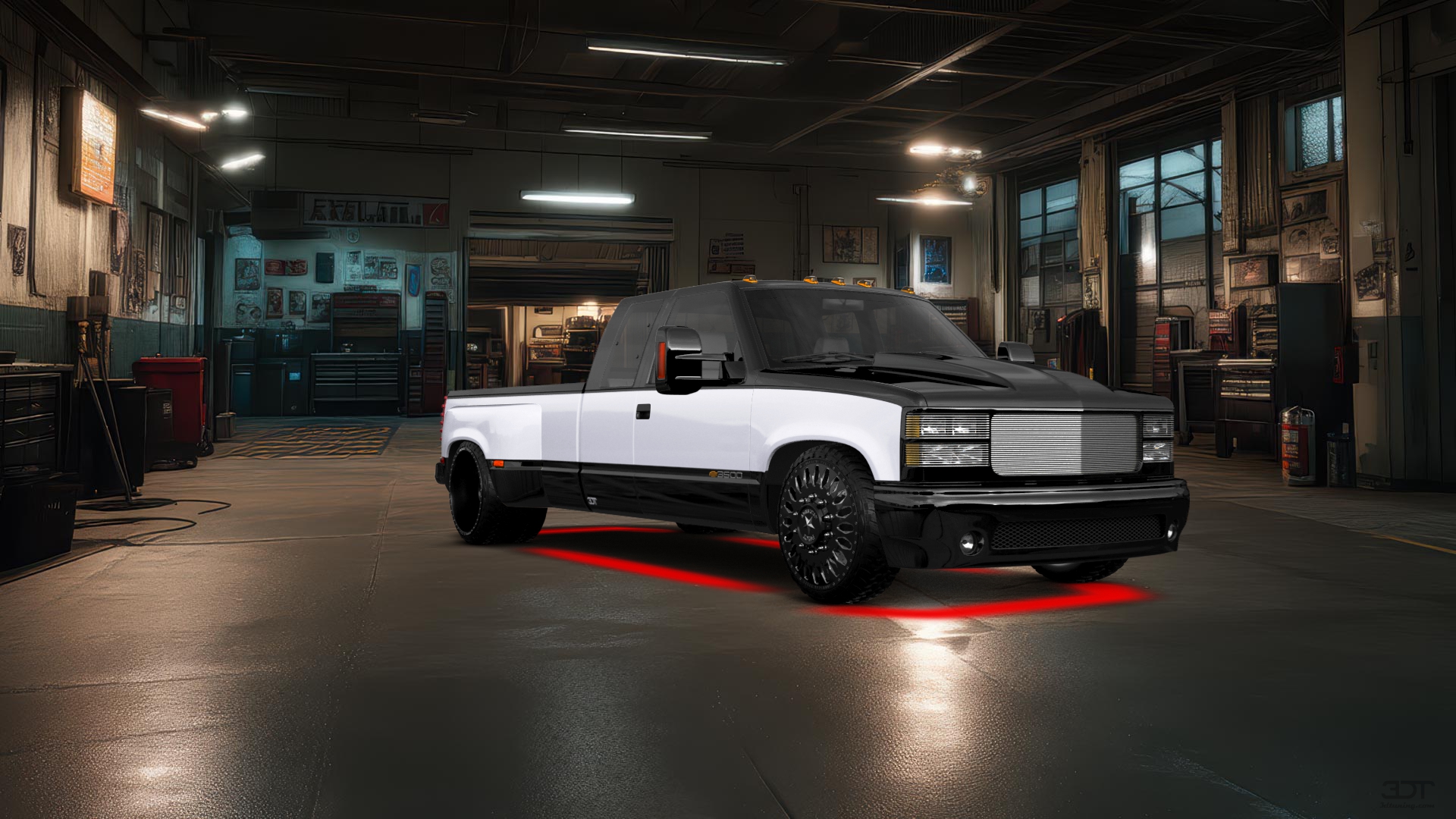 Chevrolet K3500 Extended Cab Pickup Truck 1988 tuning