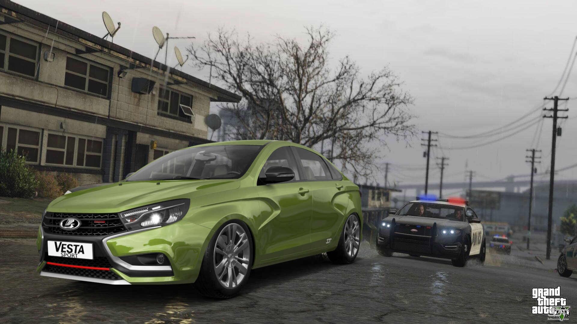 Lada Vesta 4 Door Saloon 2016 tuning