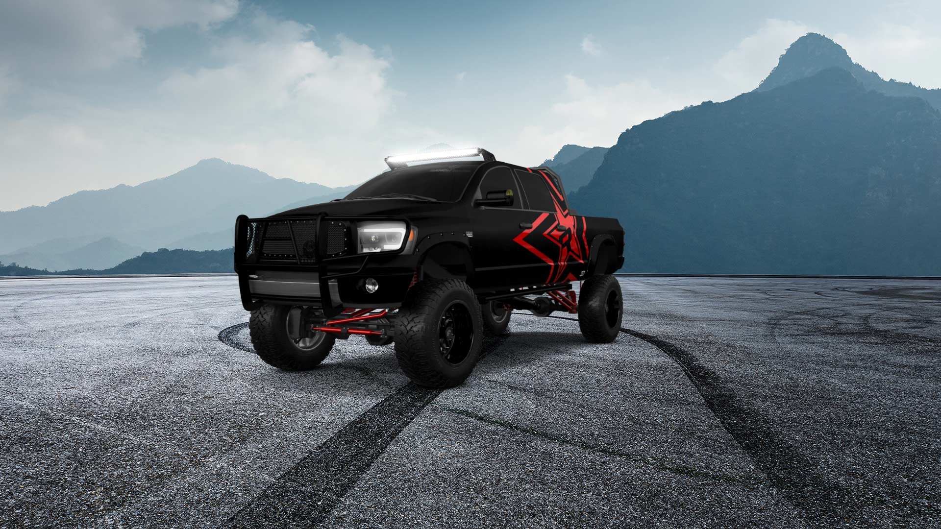 Dodge Ram 2500 4 Door pickup truck 2007