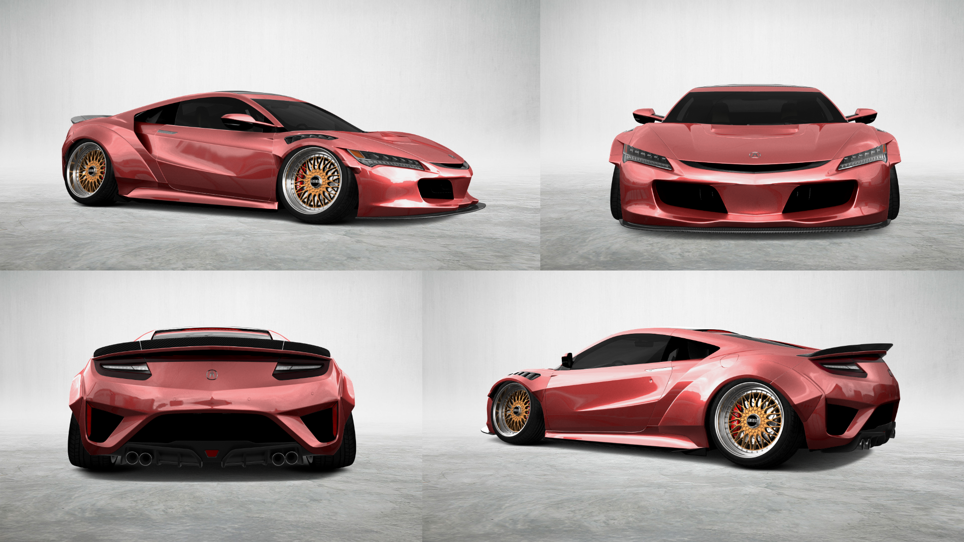 Acura NSX 2 Door Coupe 2017 tuning