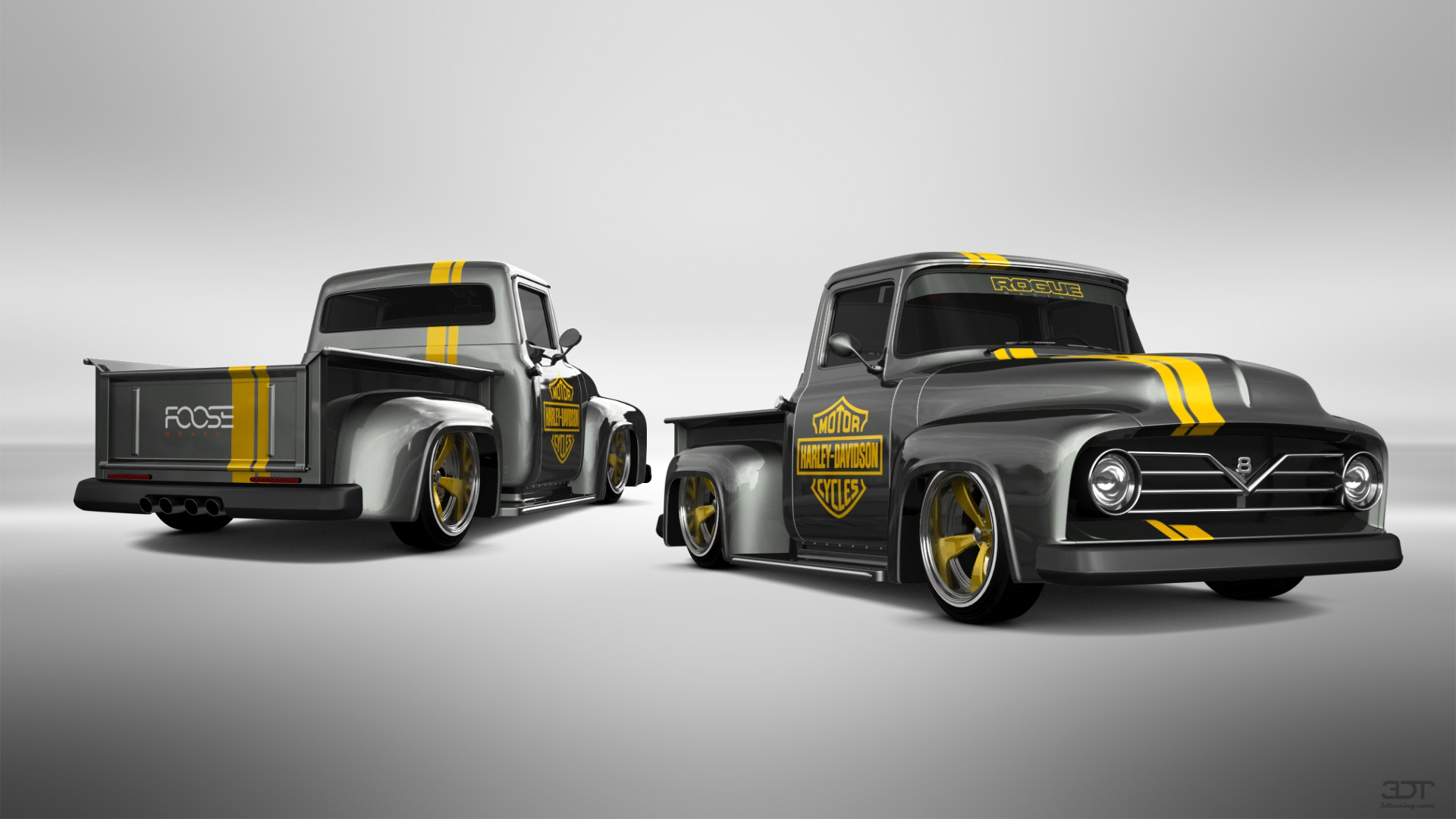 Ford F-100 2 Door truck 1956 tuning