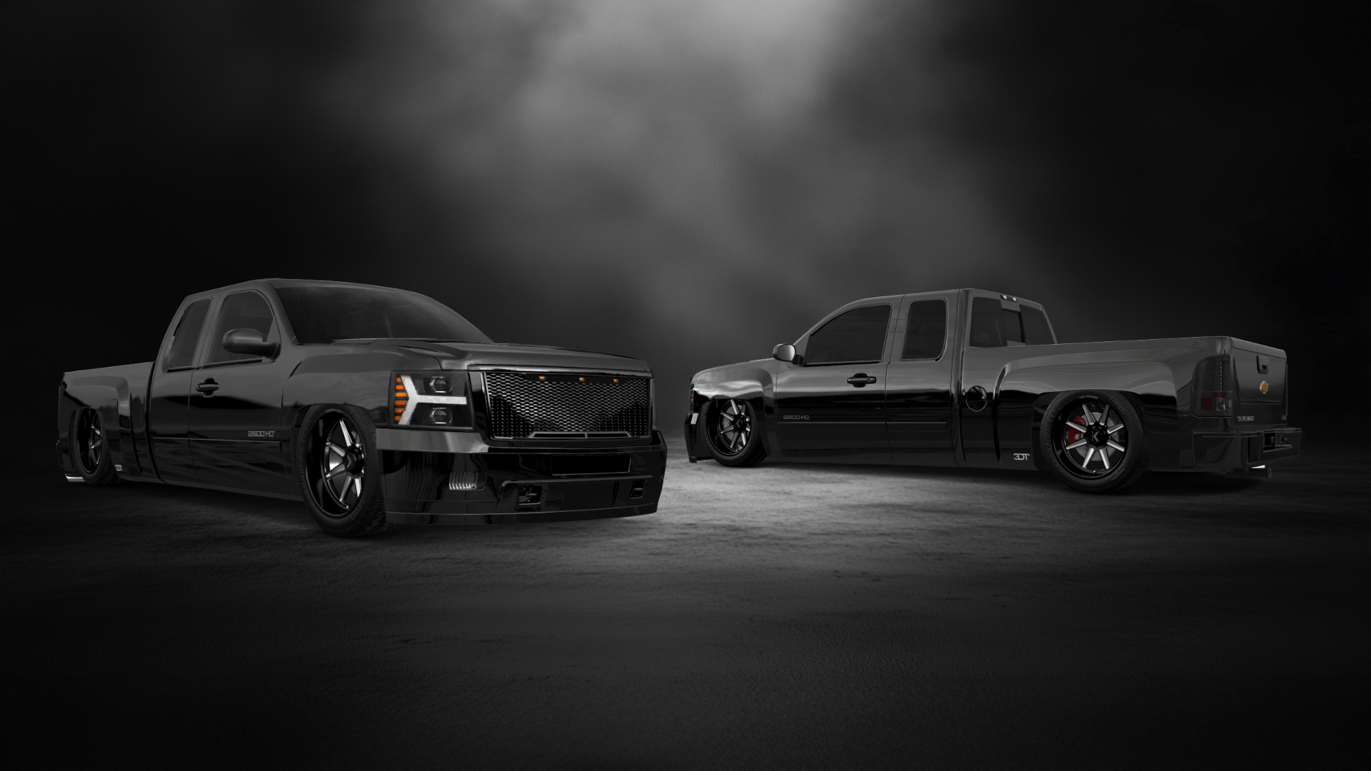 Tuning Chevrolet Silverado 2500 HD Extended Cab Pickup Truck 2007