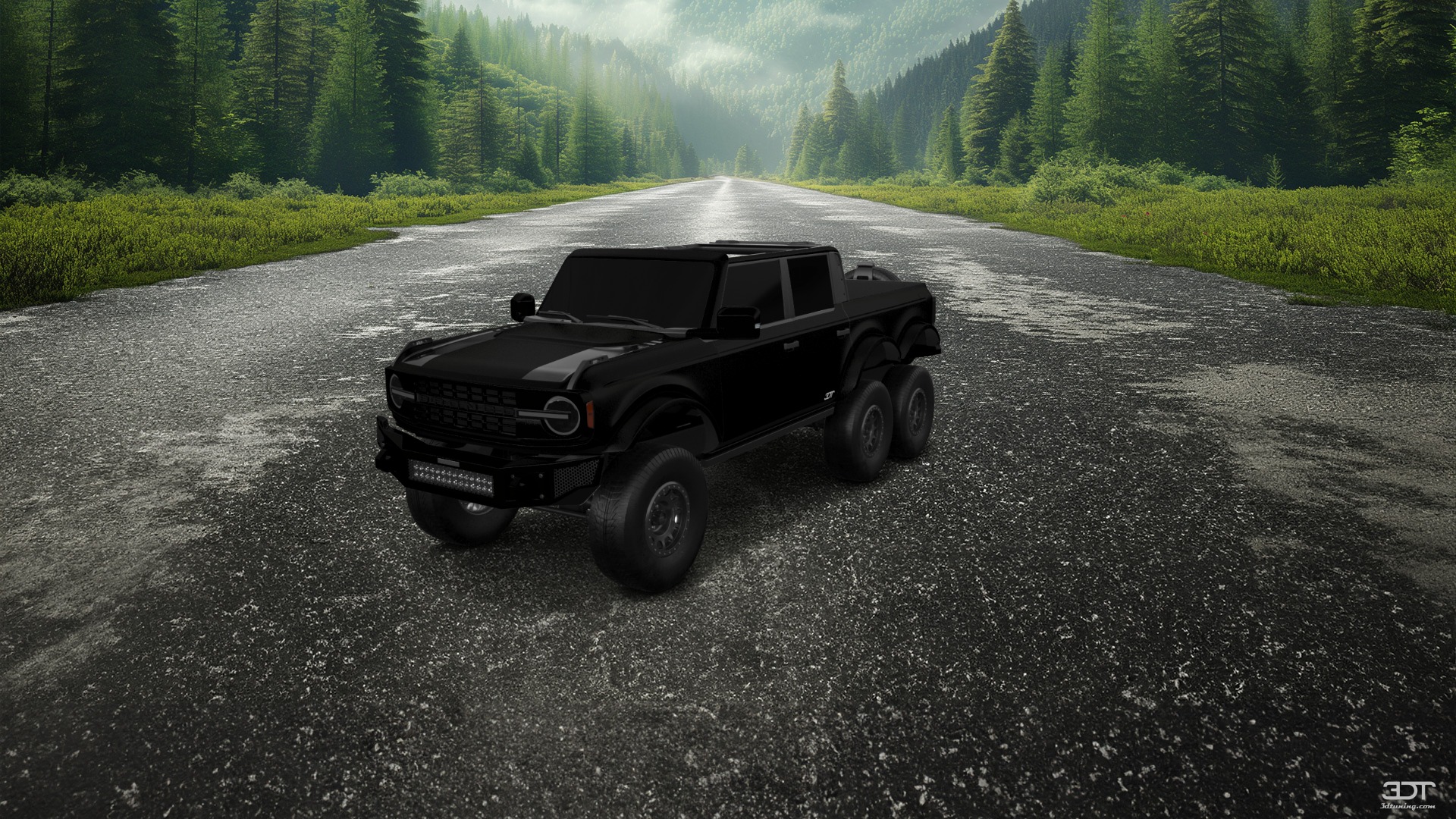 Ford Bronco 6X6 4 Door pickup truck 2021