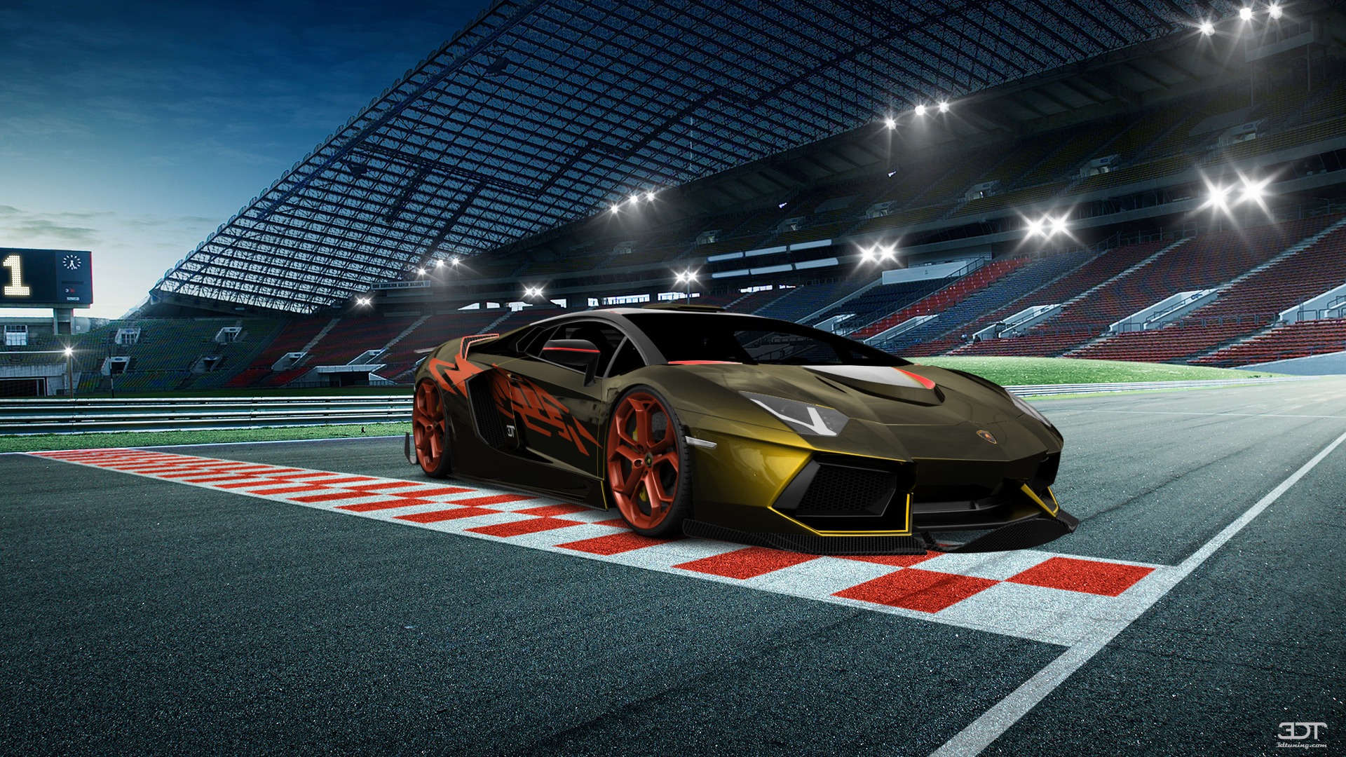 Lamborghini Aventador 2 Door Coupe 2012