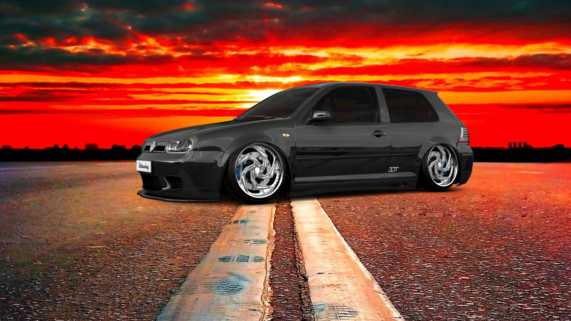 Volkswagen Golf 4 (mk4) 3 Door Hatchback 1997 tuning