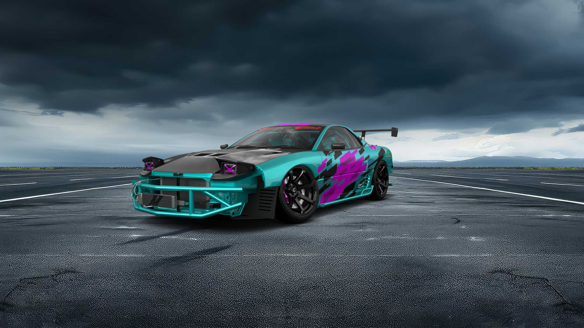 Mitsubishi 3000GT 2 Door Coupe 1991 tuning