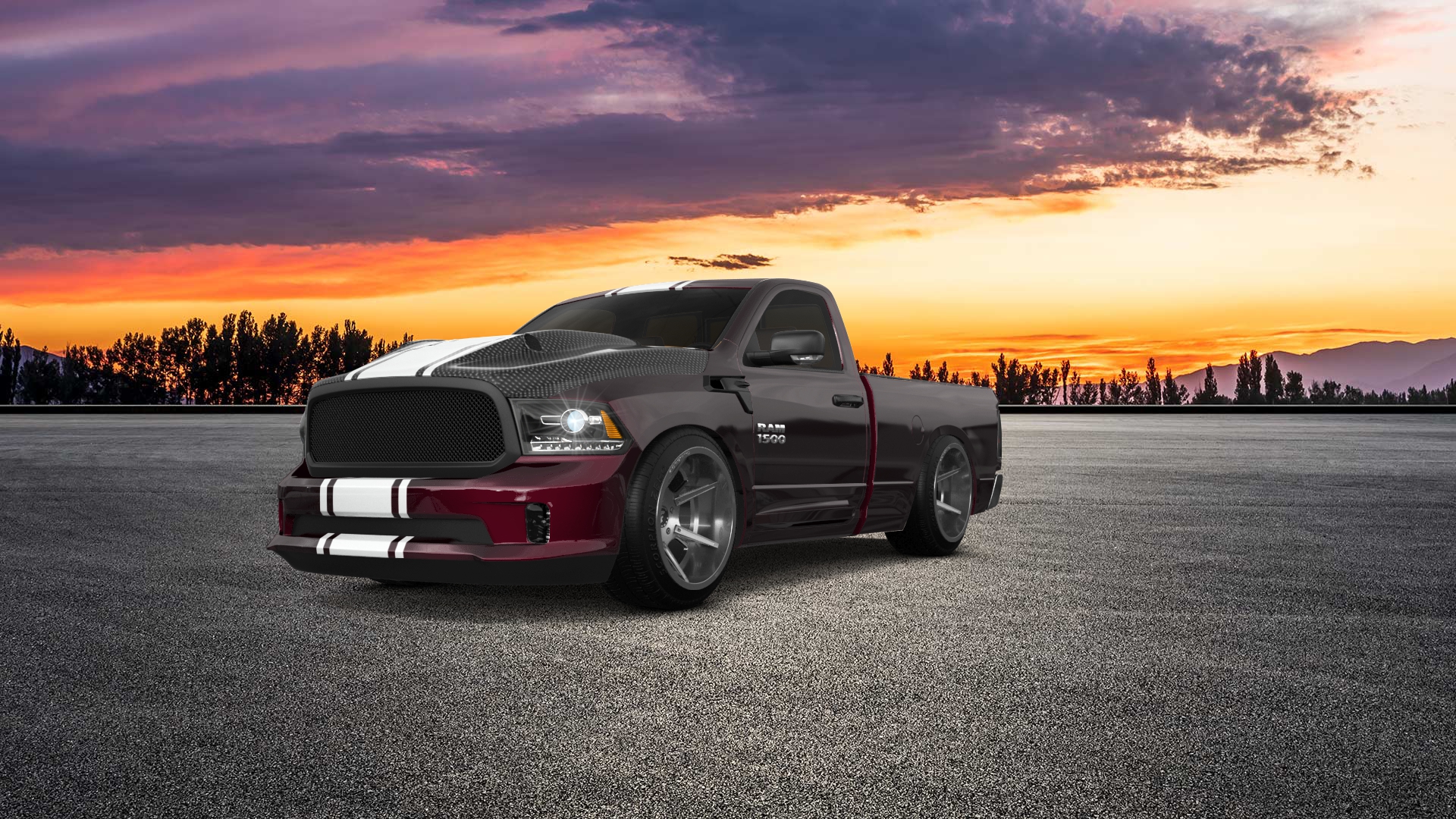 Dodge Ram 1500 Regular Cab 2 Door truck 2014 tuning