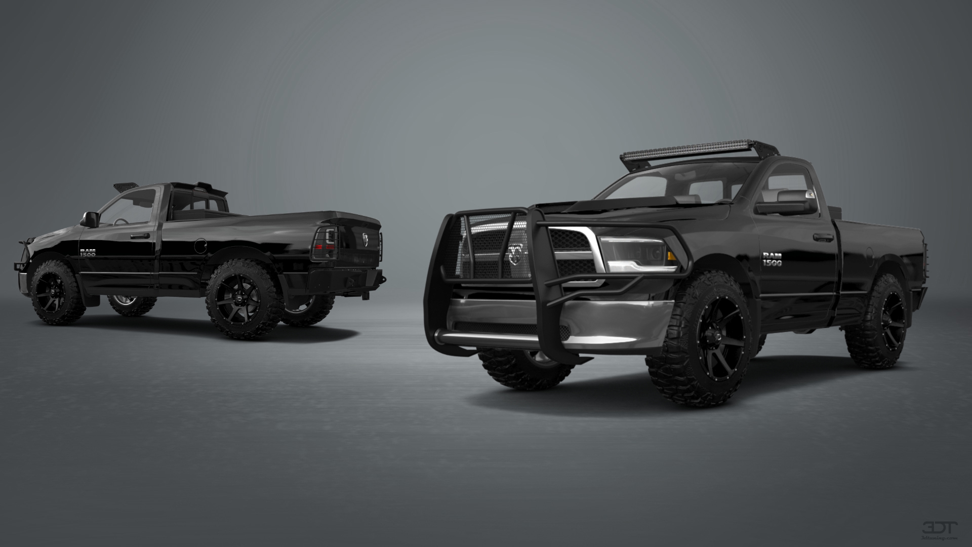 Dodge Ram 1500 6.4' box Regular Cab 2 Door pickup truck 2009 tuning