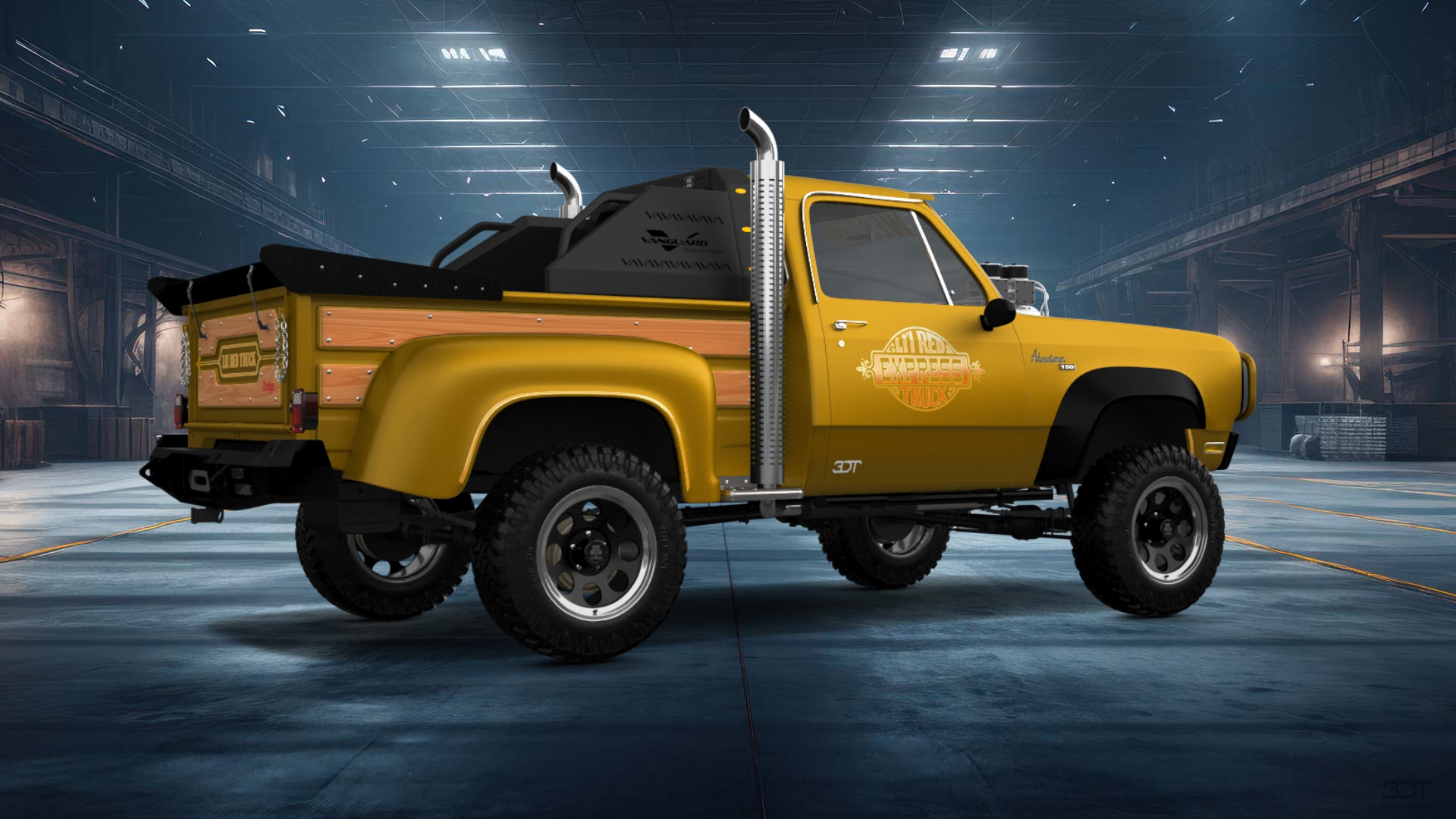 Dodge Lil Red Express 2 Door pickup truck 1978