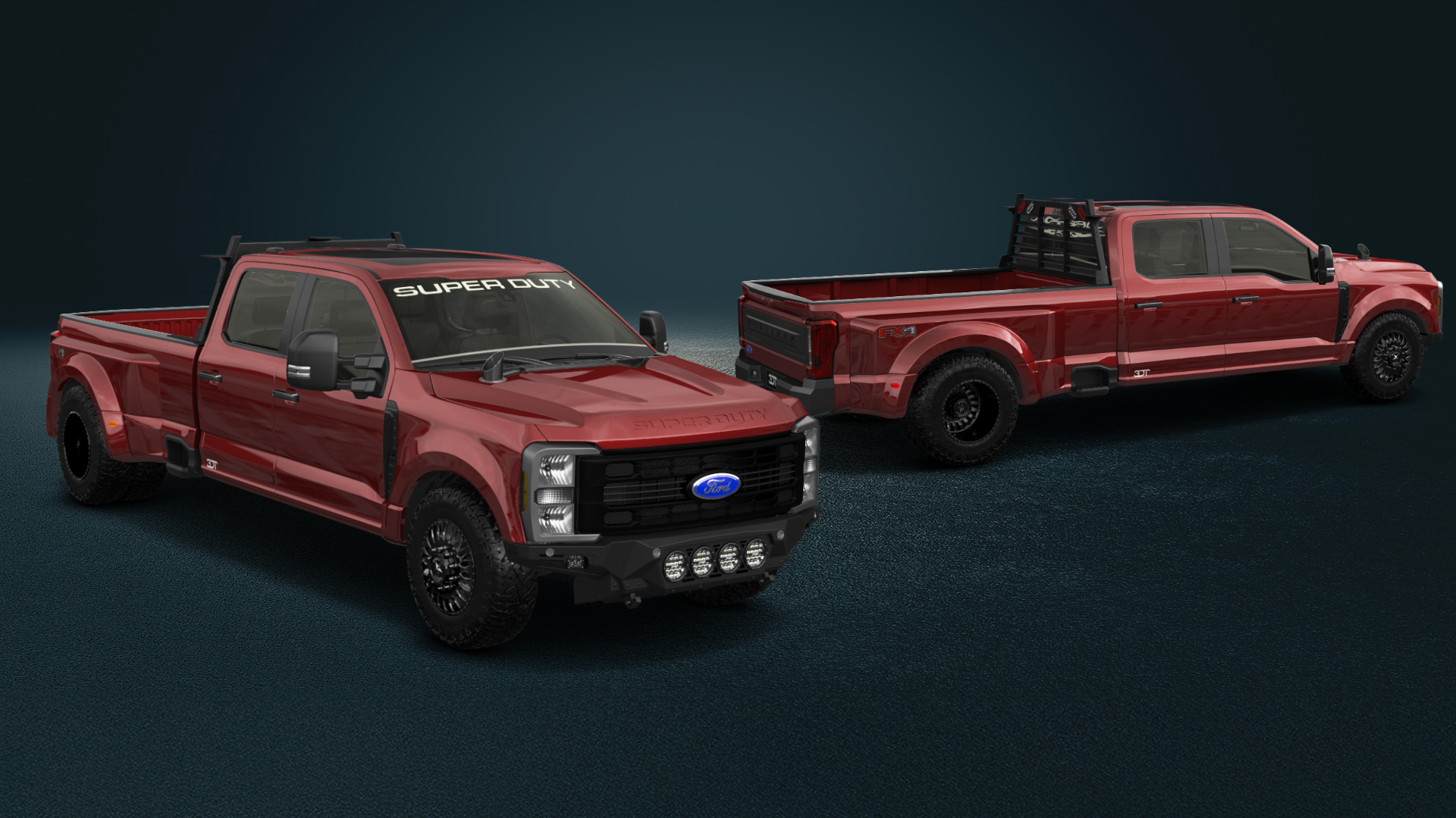 Ford F-350 DRW Crew Cab 4 Door pickup truck 2023 tuning