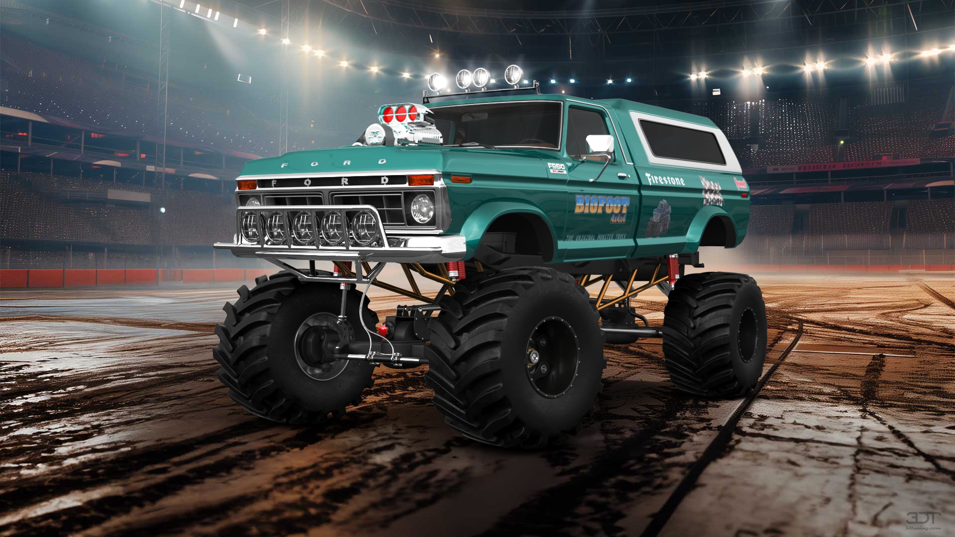 Ford F-350 Dually 2 Door pickup truck 1974