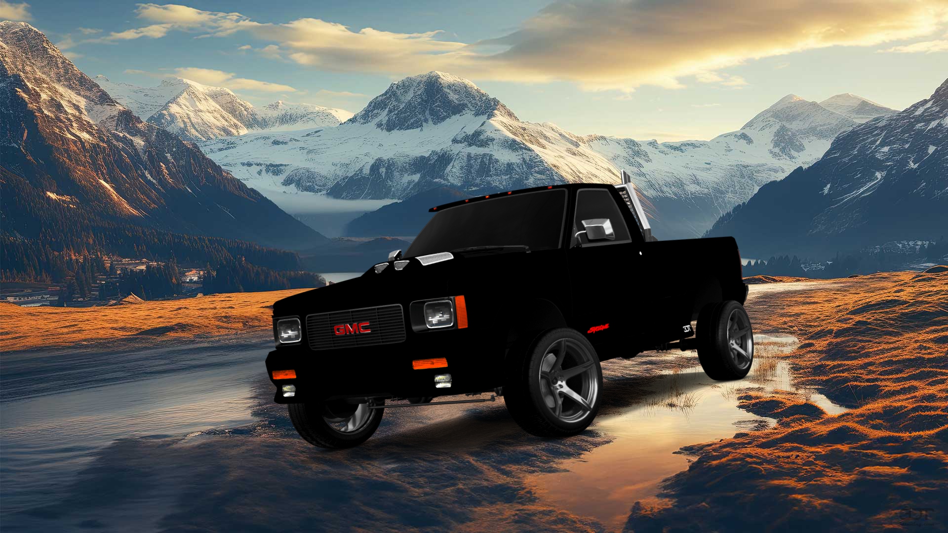 GMC Syclone 2 Door pickup truck 1991 tuning