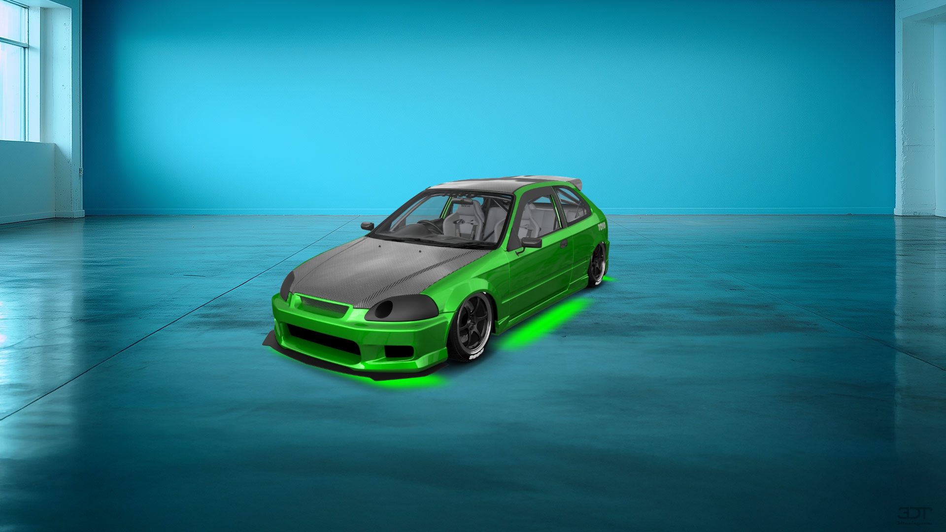 Honda Civic 3 Door Hatchback 1997 tuning
