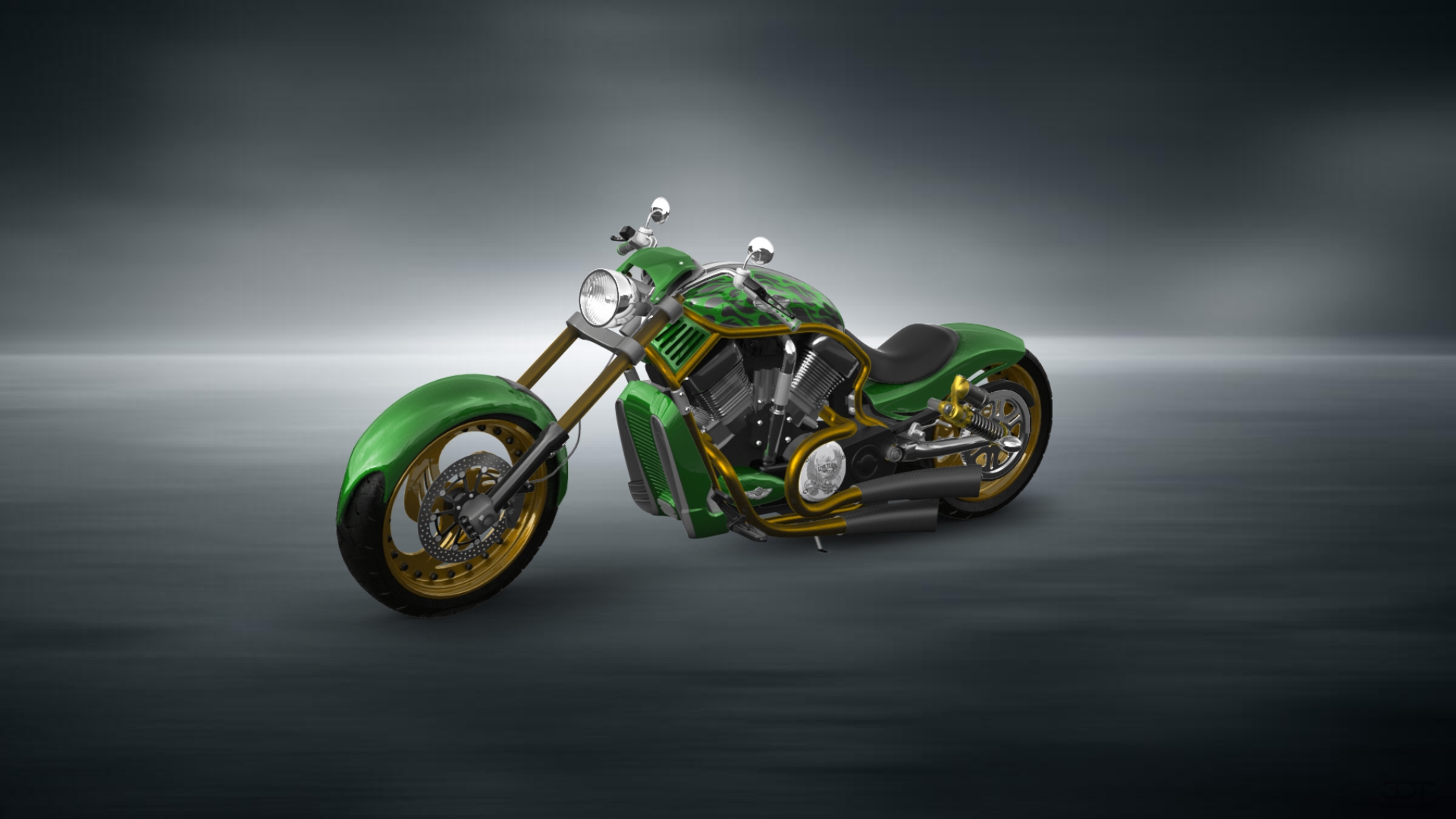 Harley-Davidson Custom Chopper Cruiser 2011 Bilder