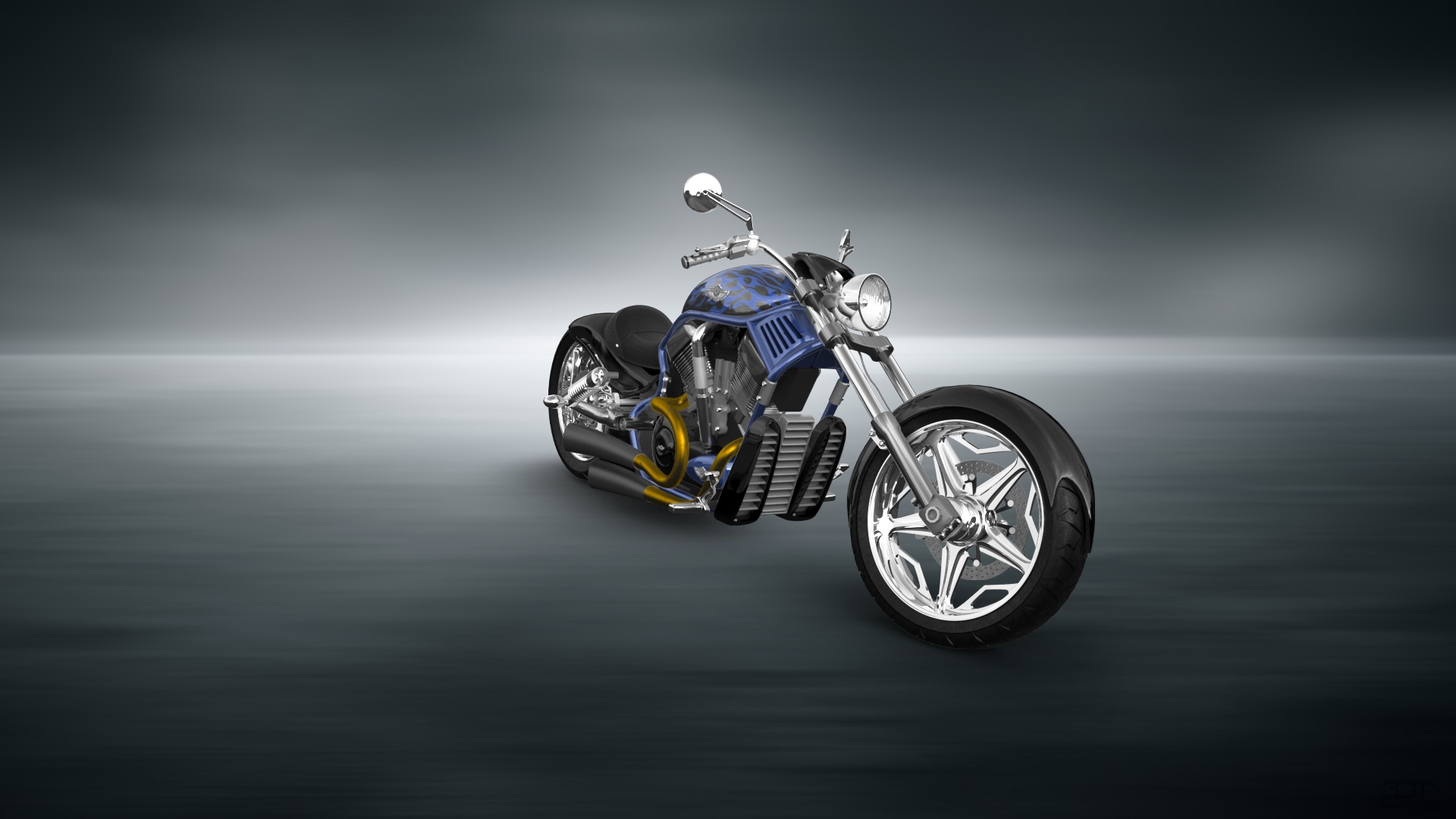 Harley-Davidson Custom Chopper Cruiser 2011