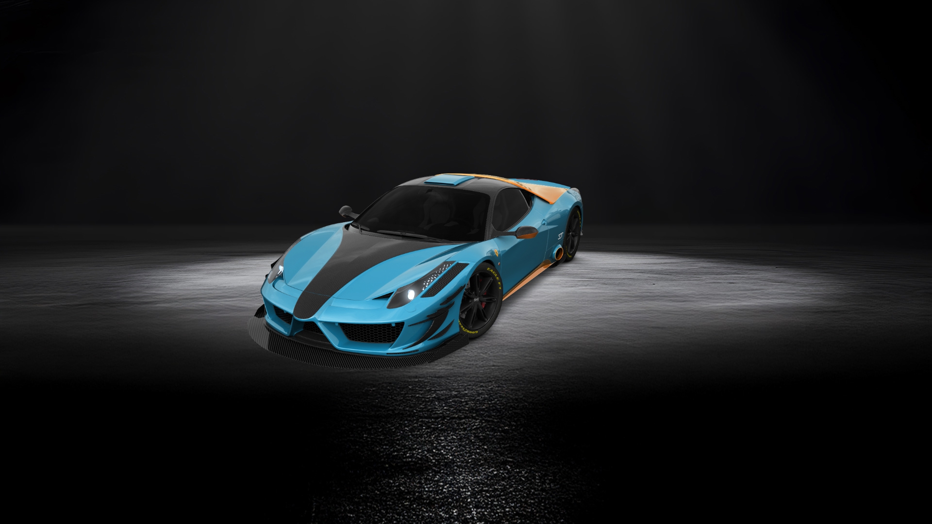 Ferrari 458 Italia 2 door spider 2010 tuning