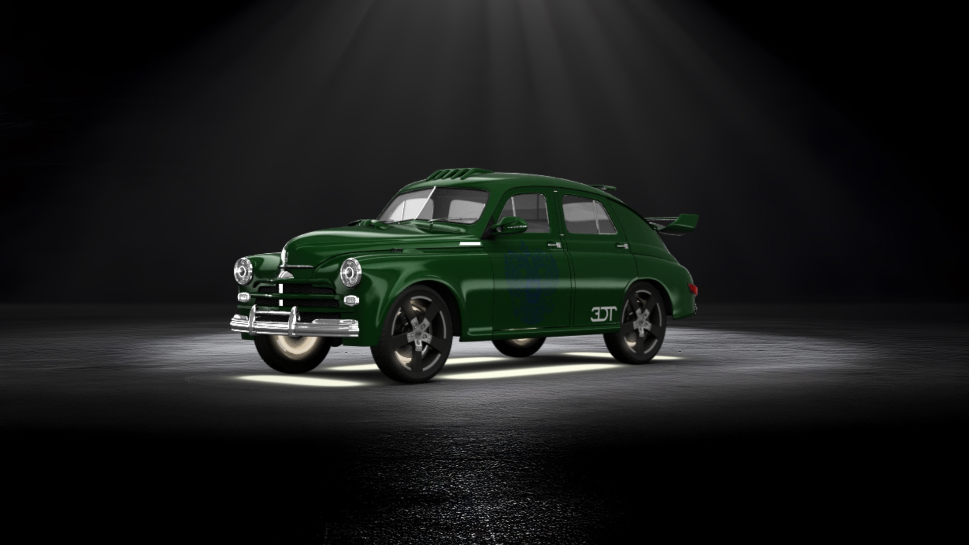 GAZ M20 Pobeda Fastback 1950 tuning