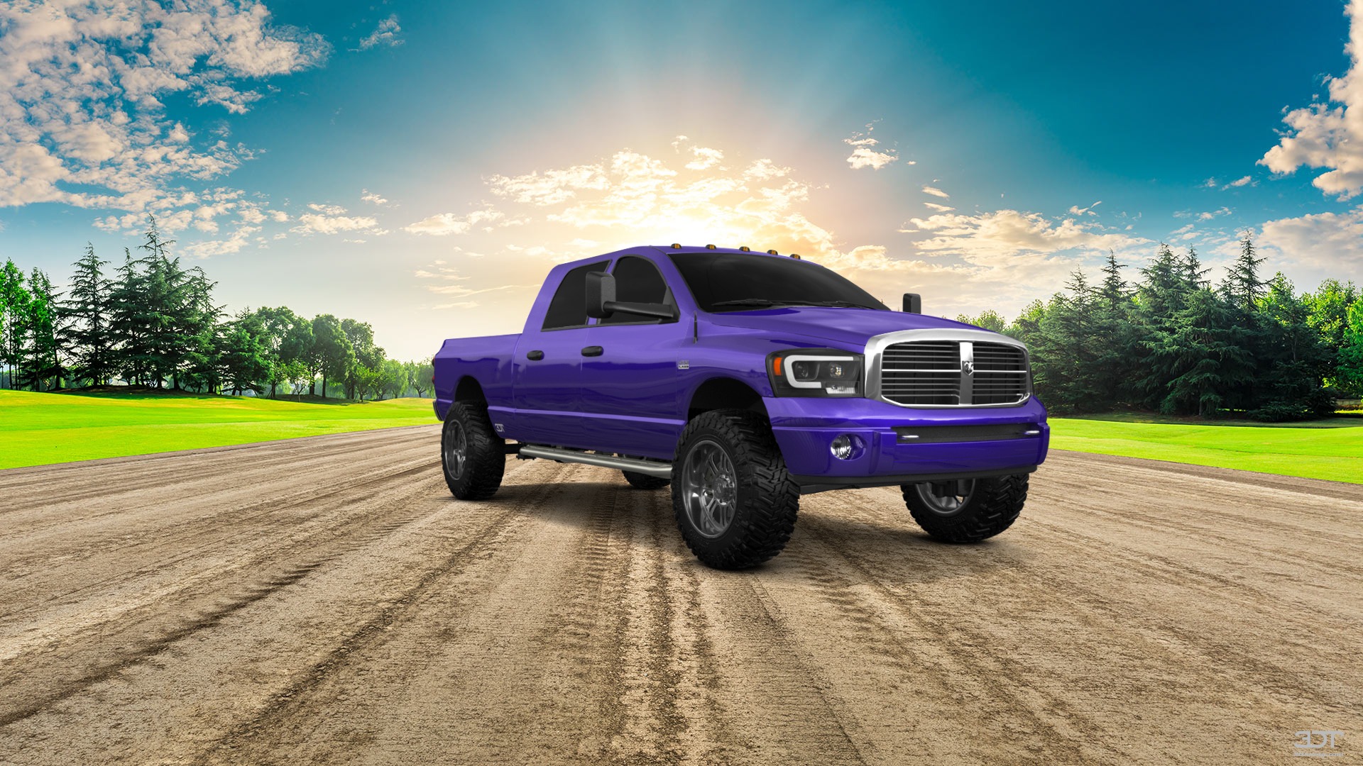 Dodge Ram 2500 4 Door pickup truck 2007 tuning