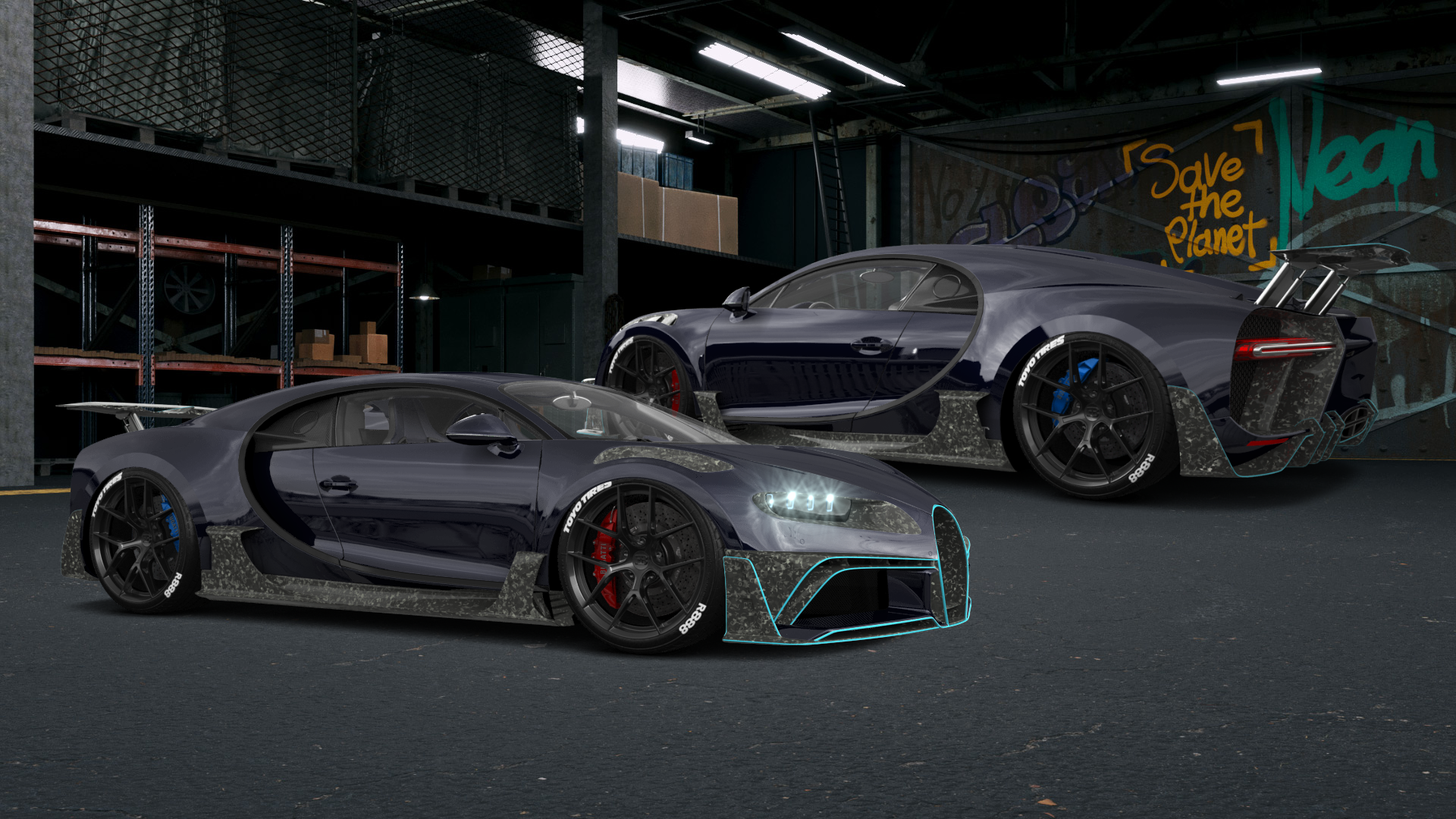 Bugatti Chiron 2 Door Coupe 2016