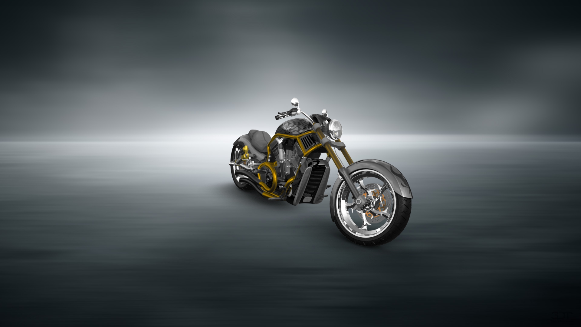 Harley-Davidson Custom Chopper Cruiser 2011 tuning