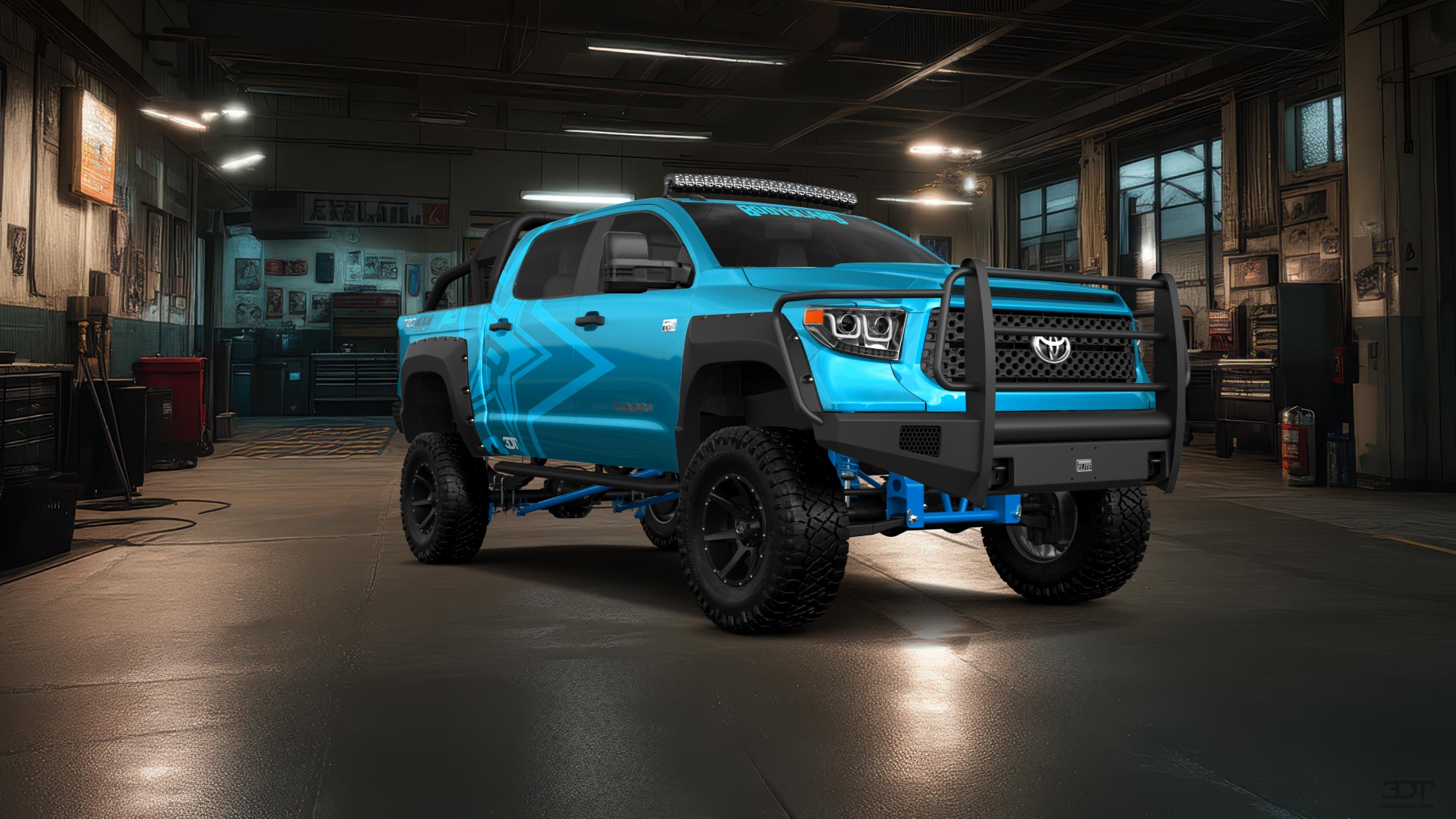 Toyota Tundra 4 Door pickup truck 2018 tuning